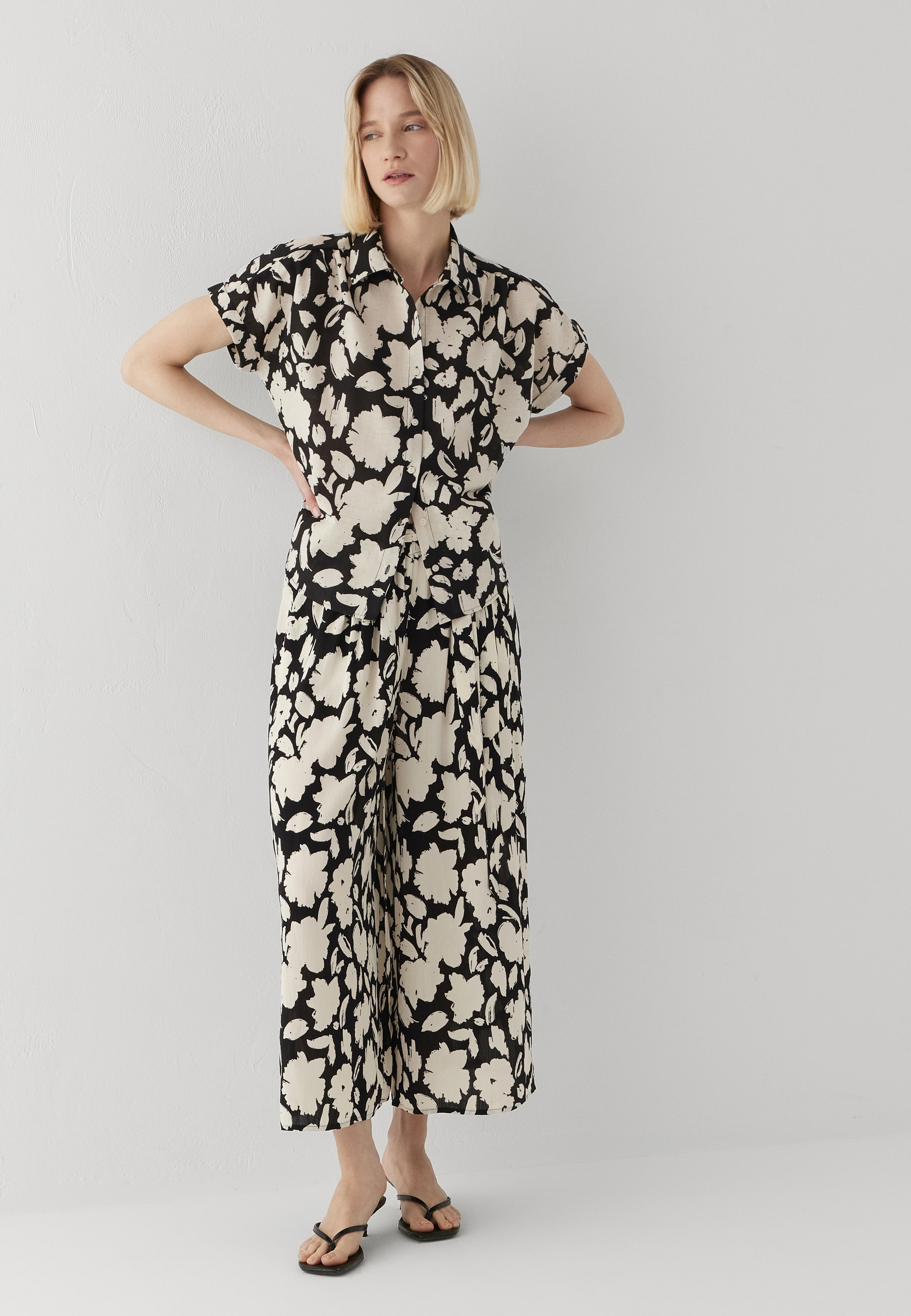 Mavi Stoffhose »WOVEN PANTS«  Weite Culotte