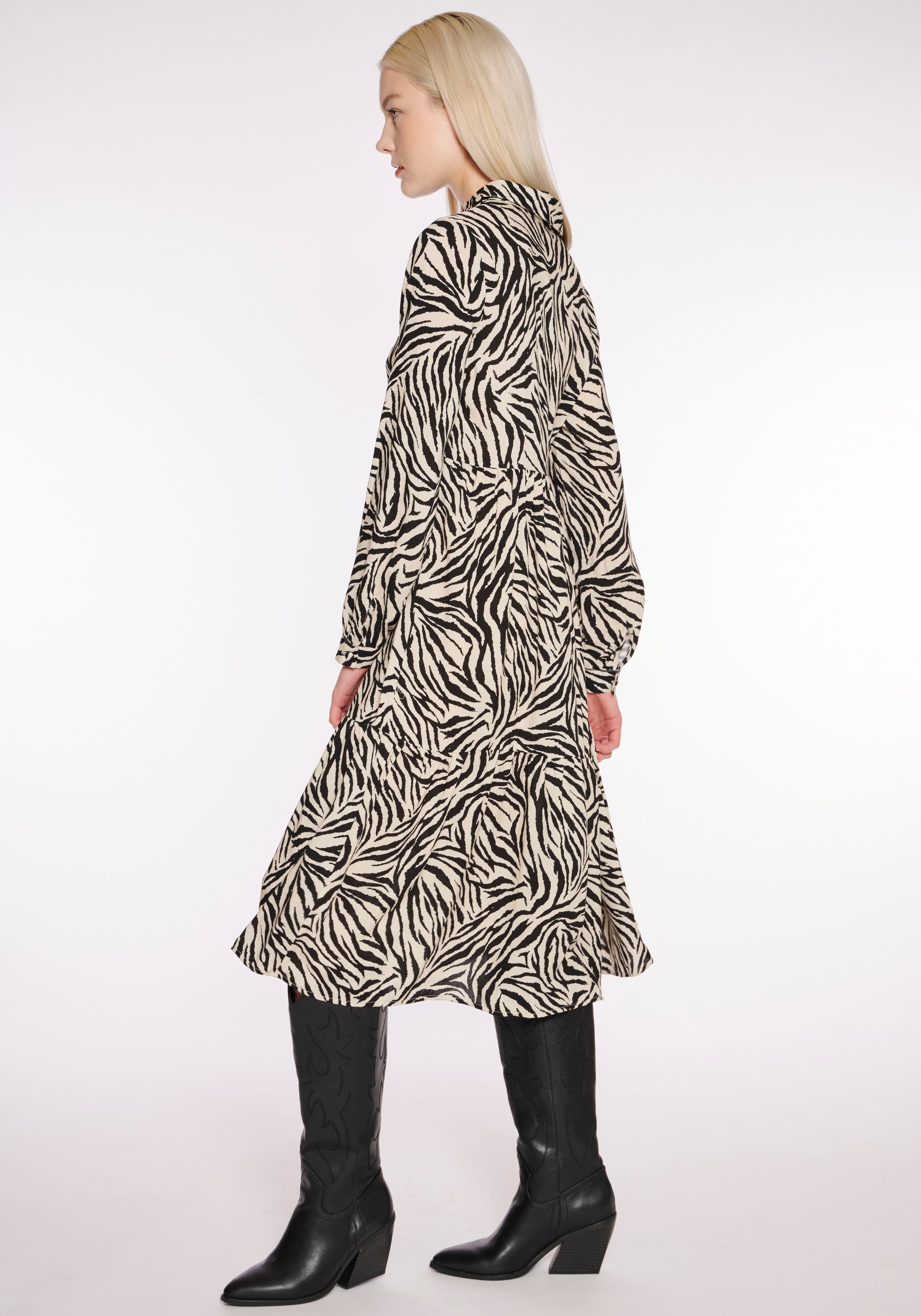 Thumbnail - HaILY’S Maxikleid "MD V DR Mi44ri" Sommerkleid, mit Volant