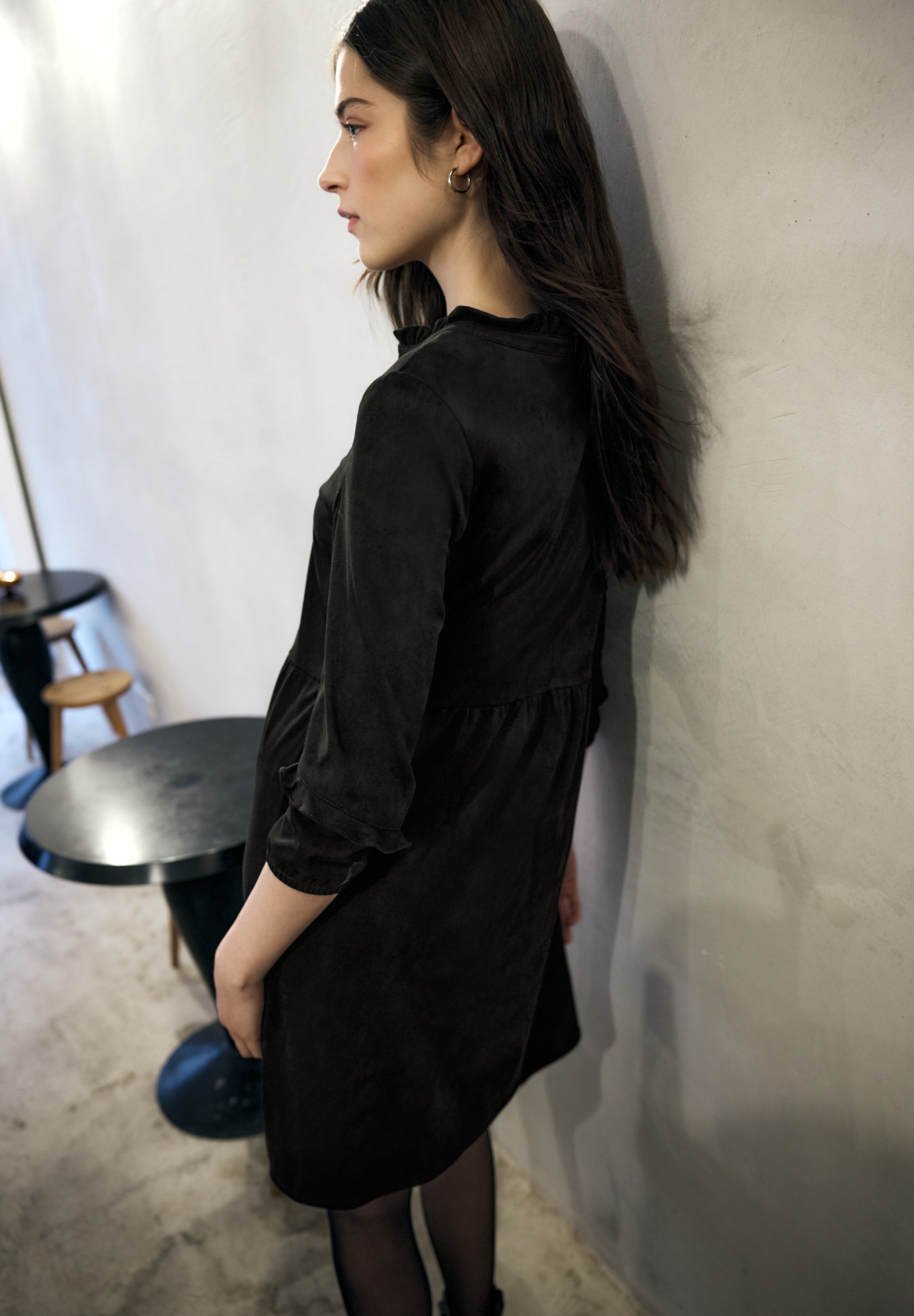 STREET ONE STUDIO Tunikakleid Ohne Taschen knielang günstig online kaufen