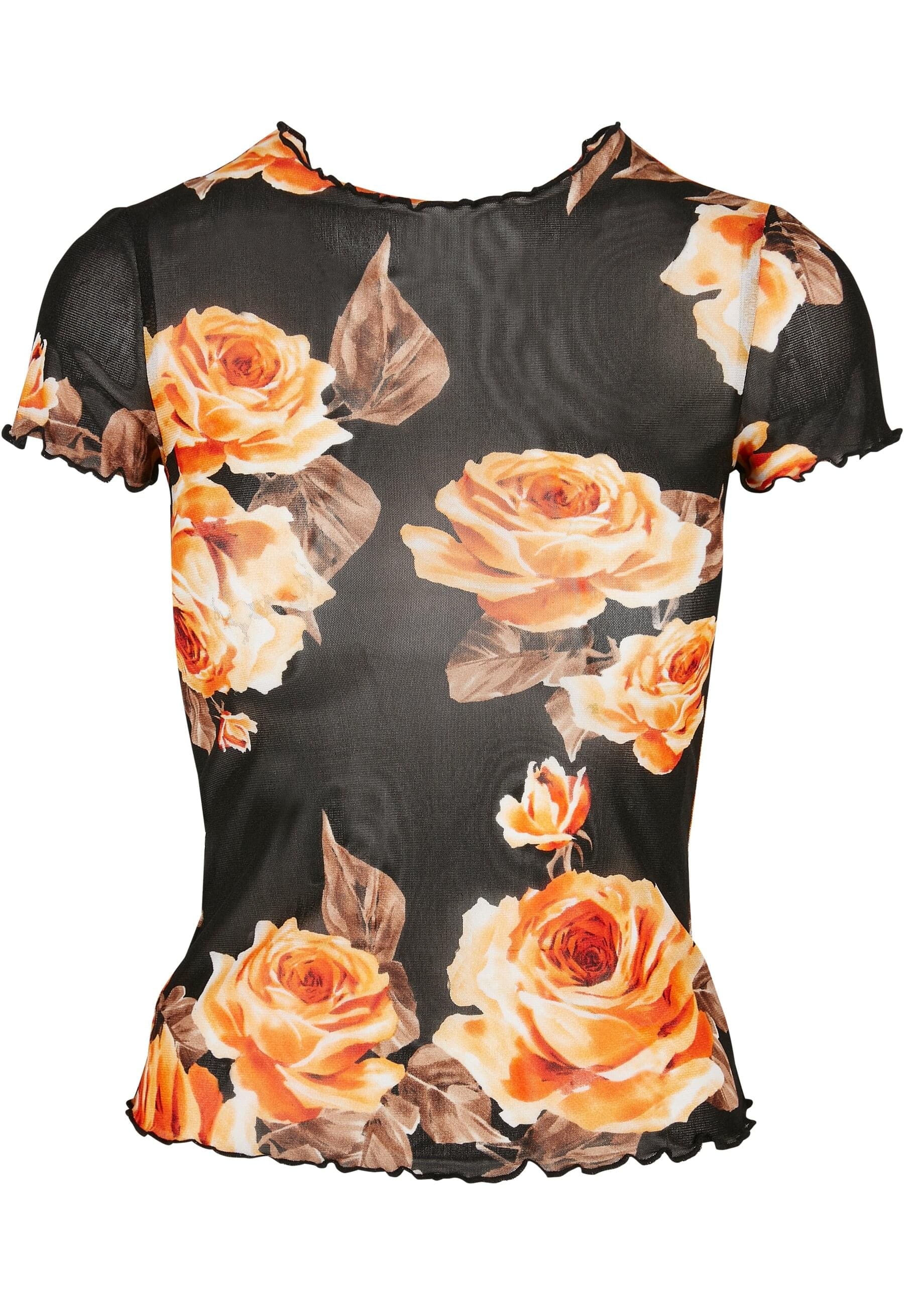 URBAN CLASSICS Kurzarmshirt »Urban Classics Damen Ladies Mesh Tee«, (1 tlg.)