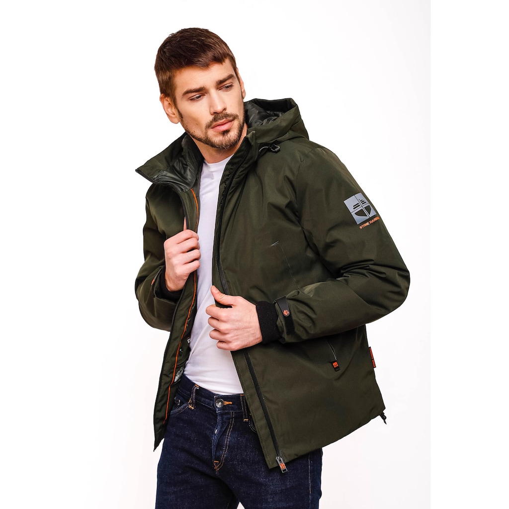 Stone Harbour Outdoorjacke »Moagaa«, mit Kapuze