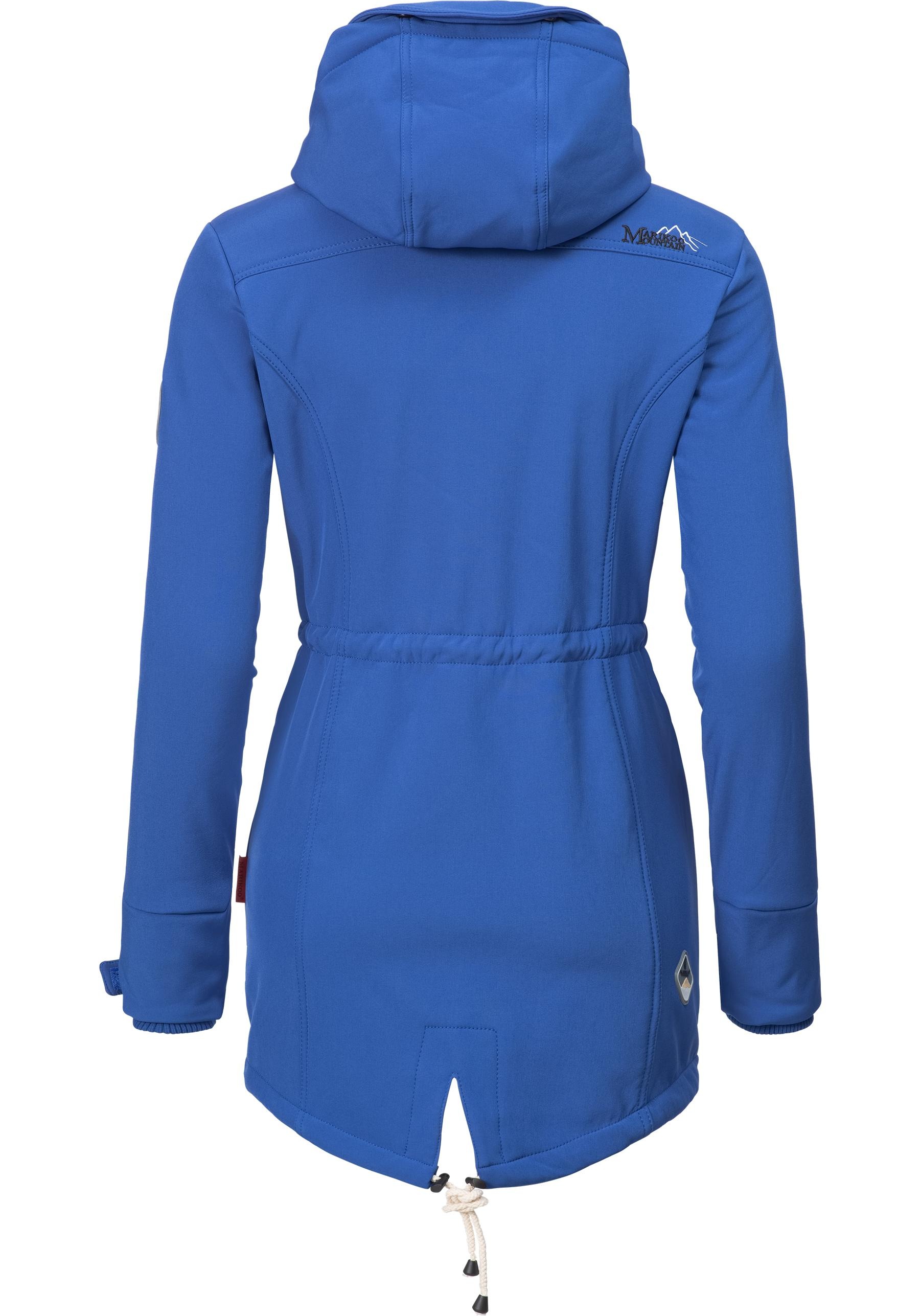 Marikoo Funktionsmantel »Zimtzicke«, Wasserdichter Softshell Parka mit Kapuze