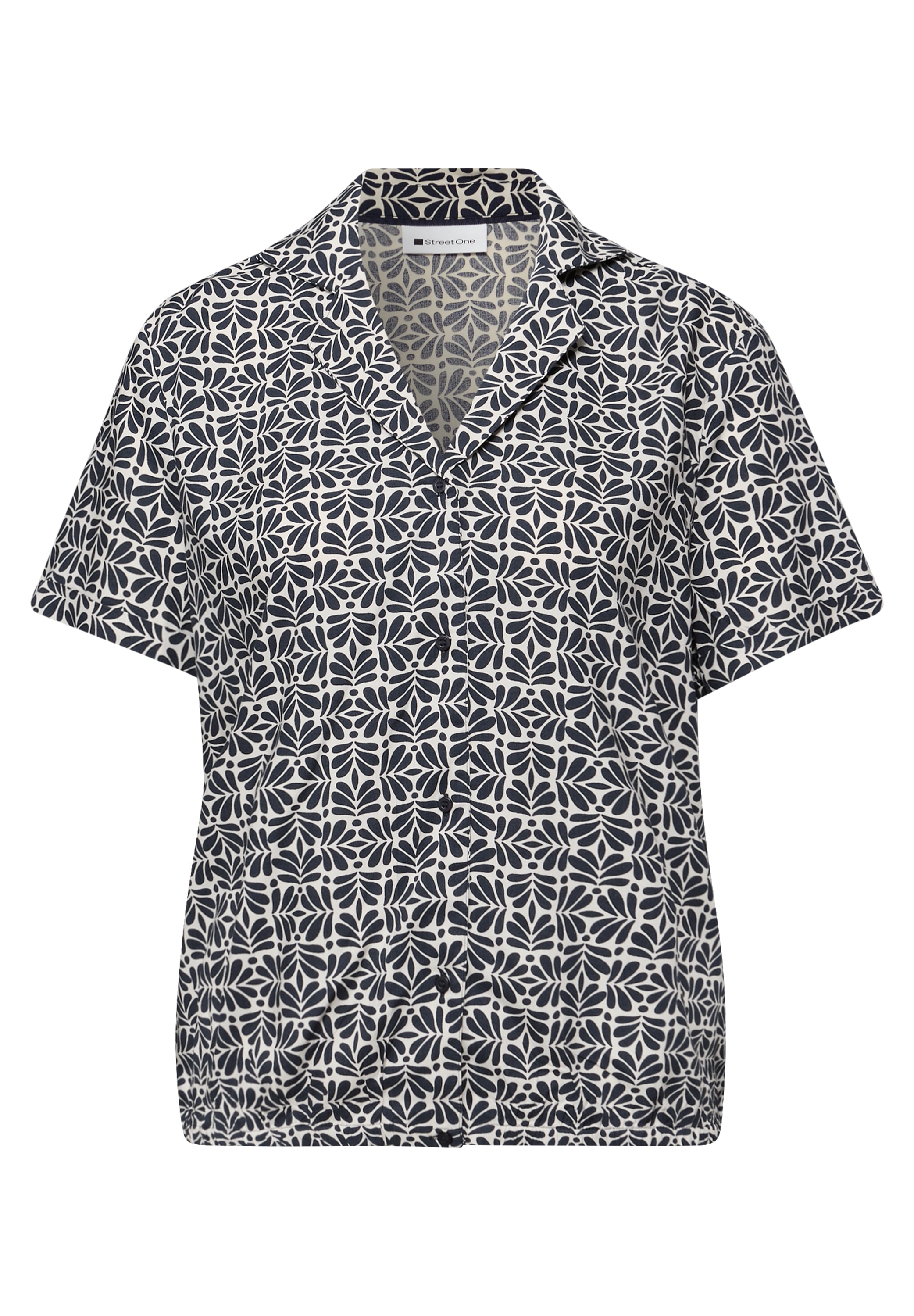 STREET ONE Kurzarmbluse aus softer Viskose