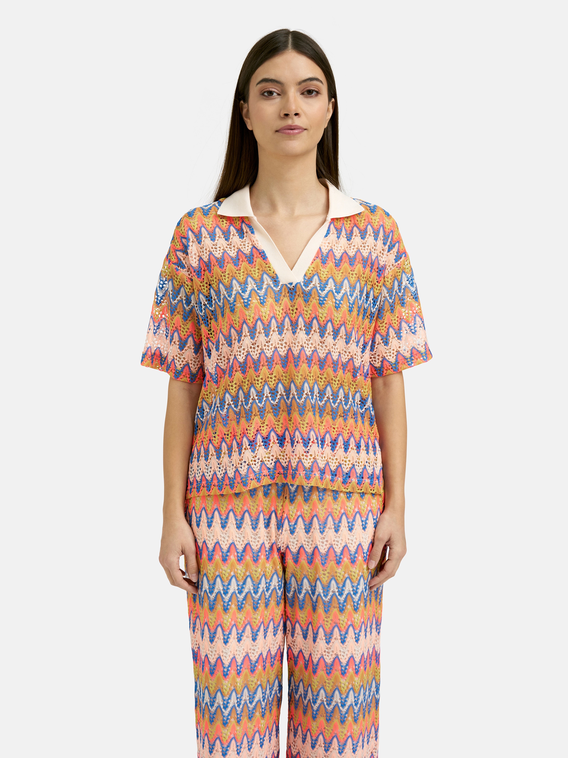 Smith & Soul V-Shirt mit Seitenschlitze