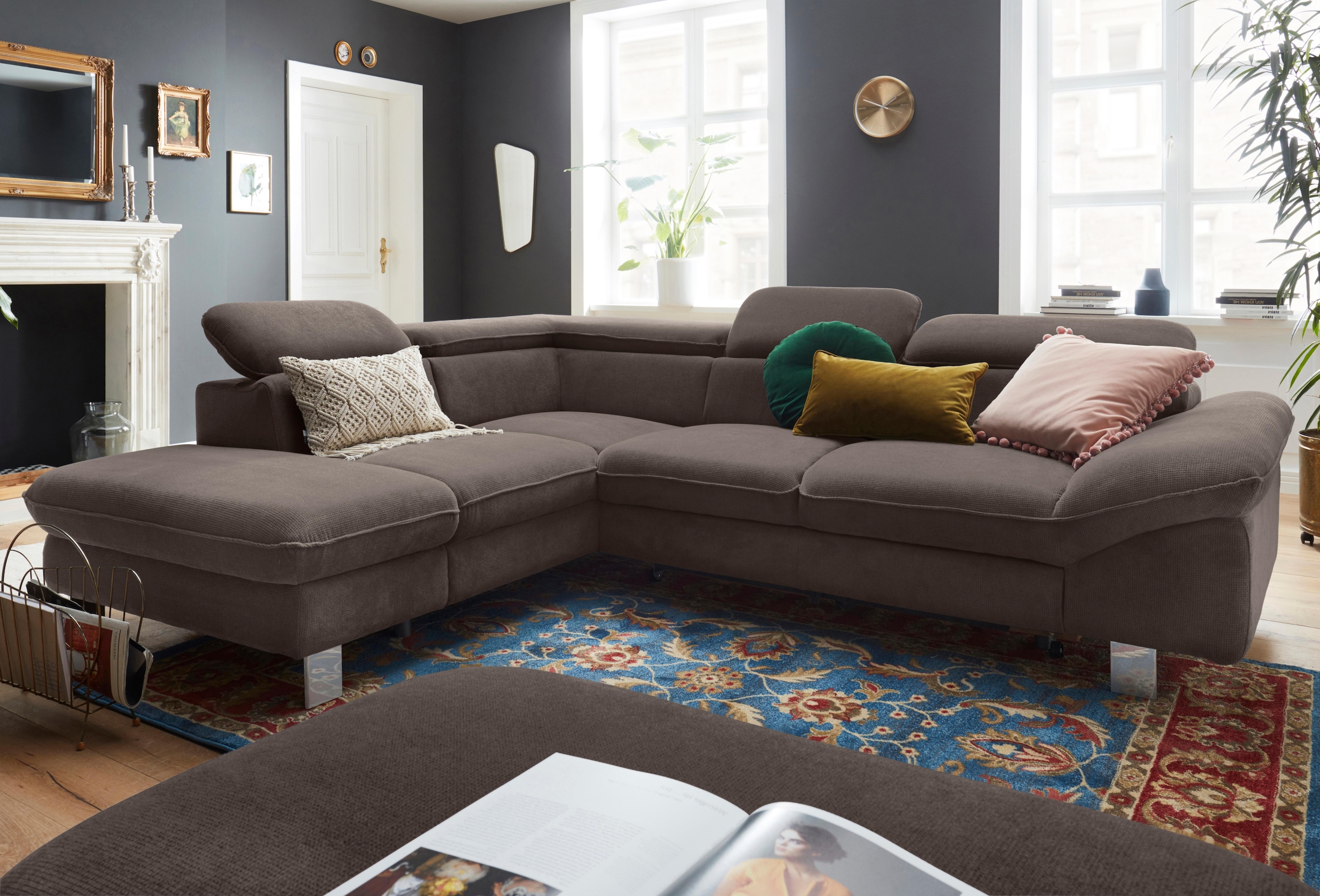 COTTA "Driver L-Form" mit Kopfteilverstellung, wahlweise mit Bettfunktion & günstig online kaufen