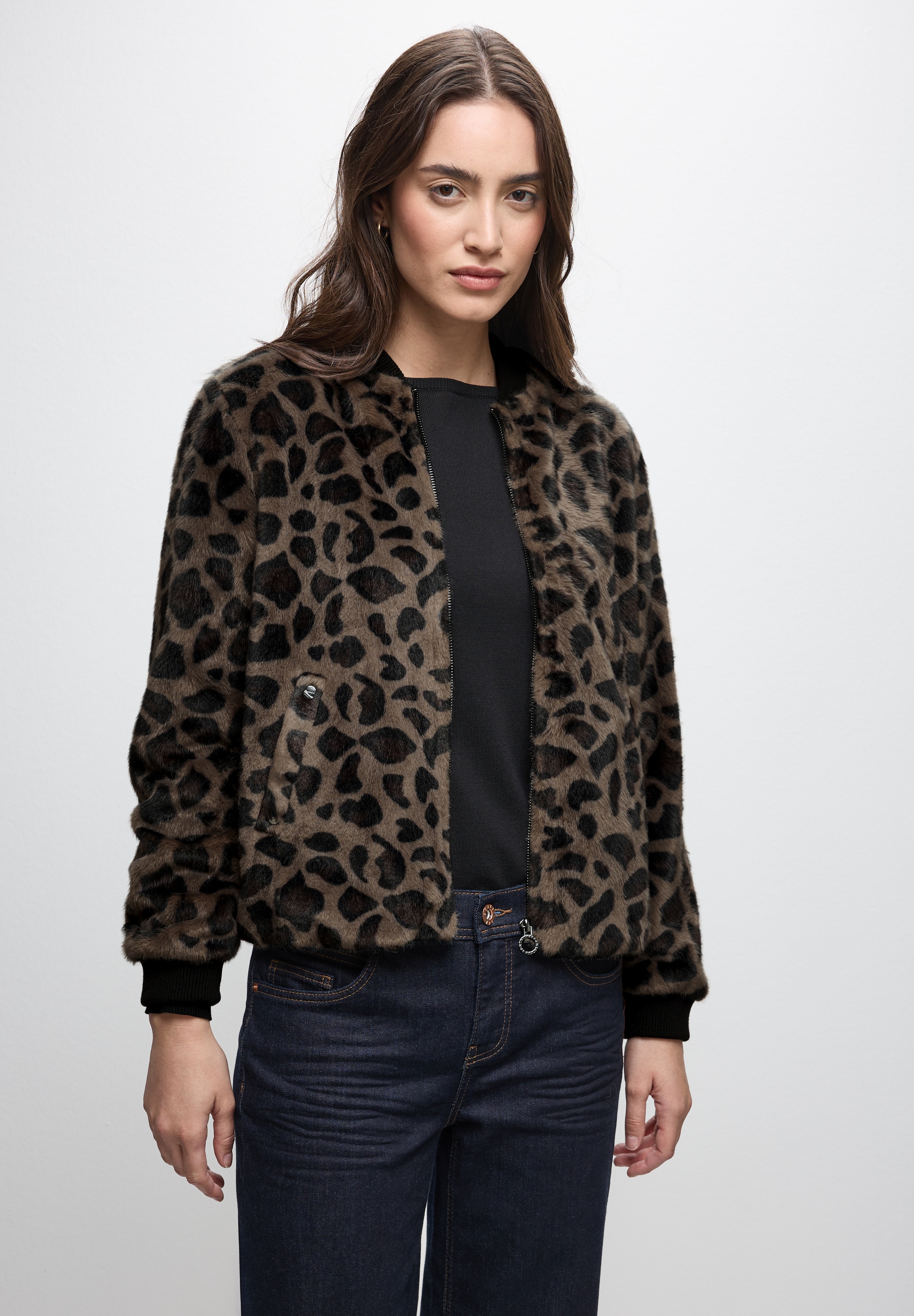 STREET ONE Blouson, ohne Kapuze, mit Elastiksaum günstig online kaufen