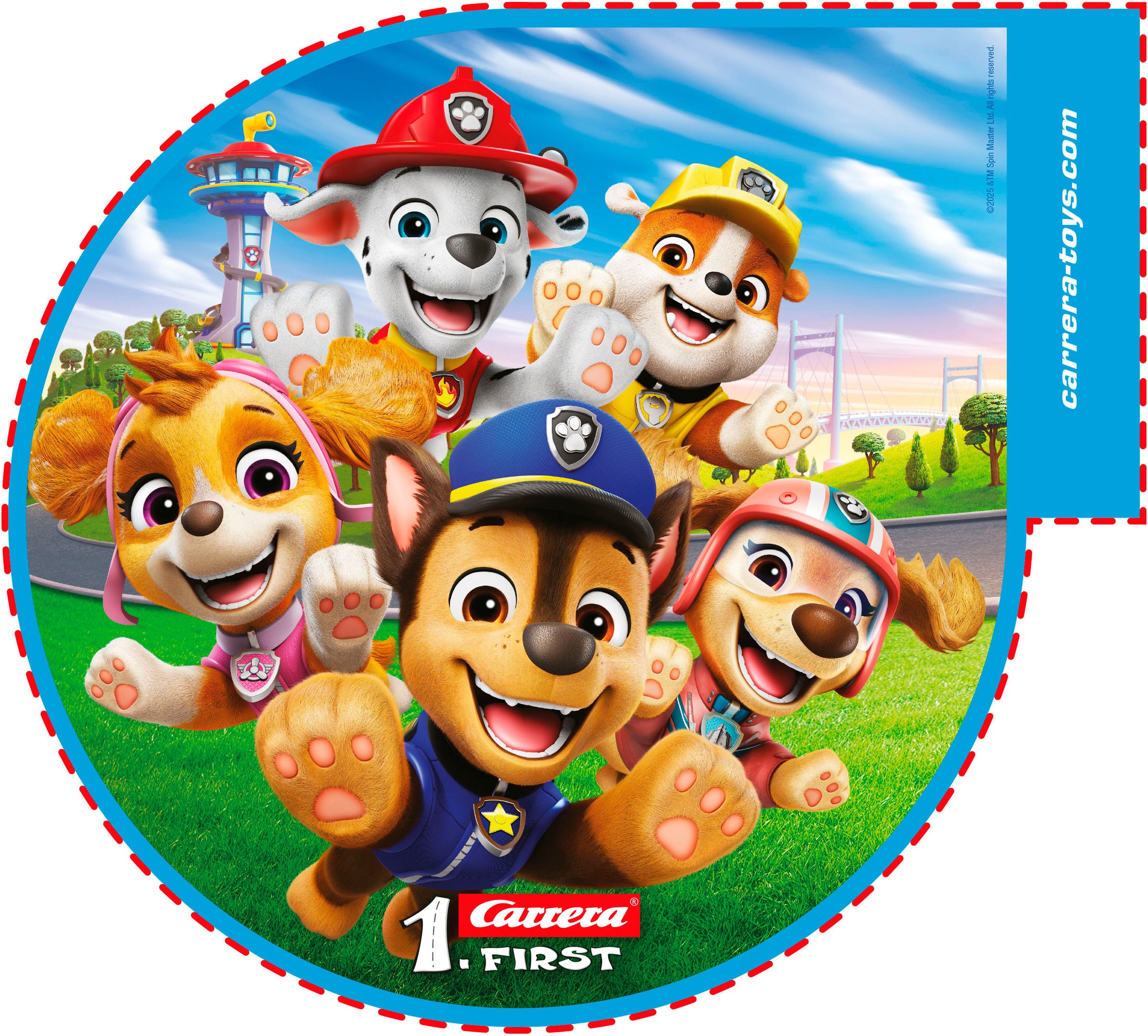 Carrera® Autorennbahn »Carrera First, Paw Patrol - On the Track«