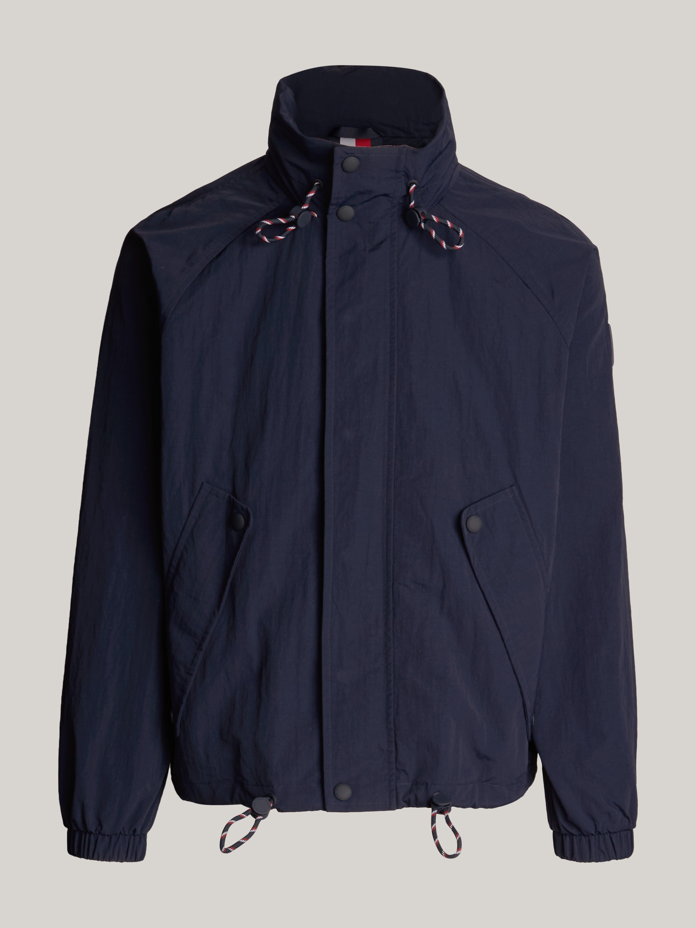 Tommy Hilfiger Blouson »REGATTA JACKET« mit Kapuze wasserabweisend, hochgeschlossen, mit verstaubarer Kapuze