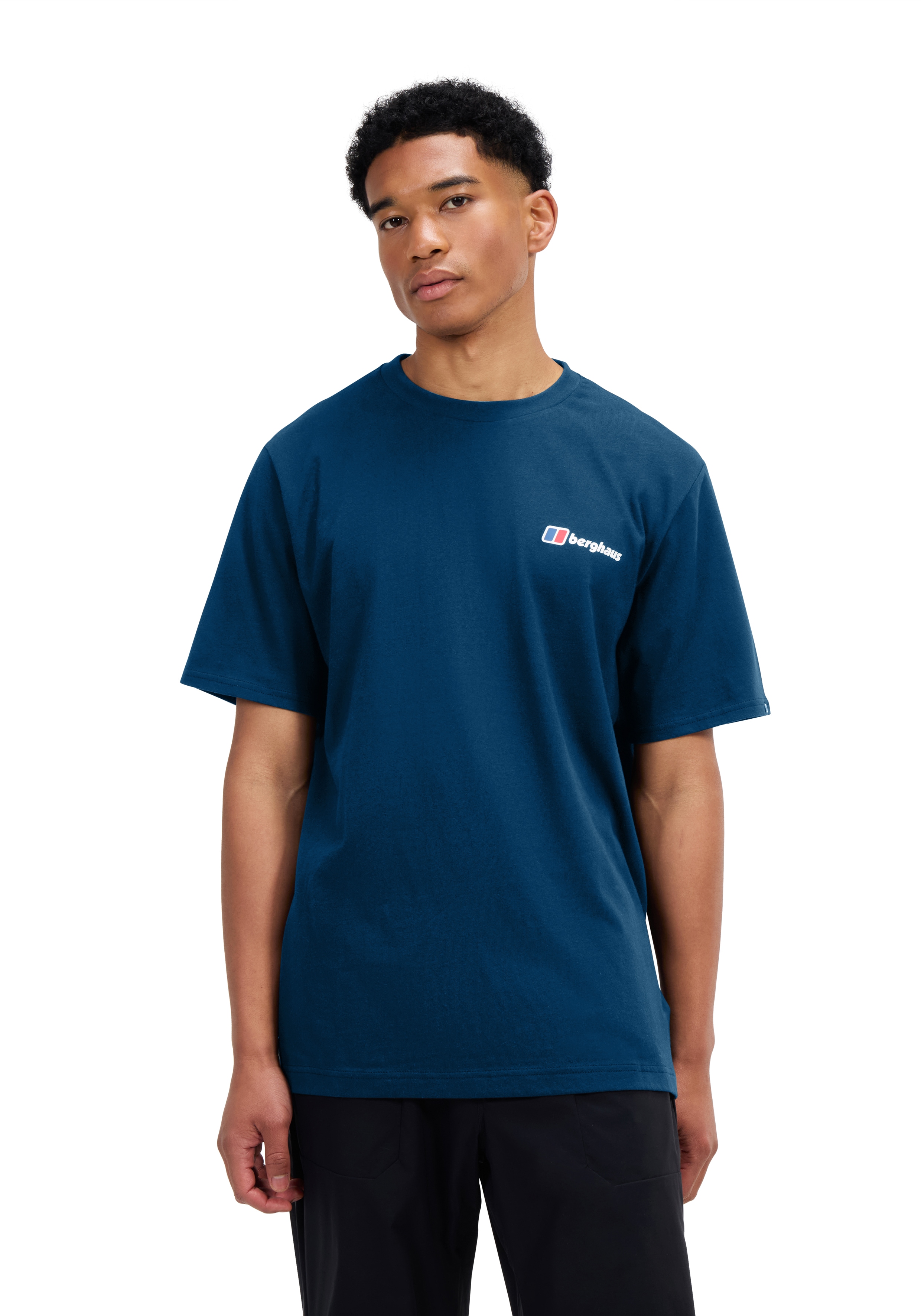 Berghaus T-Shirt "M BERGHAUS CLASS LOGO TEE" mit kultigem Print, aus Baumwolle