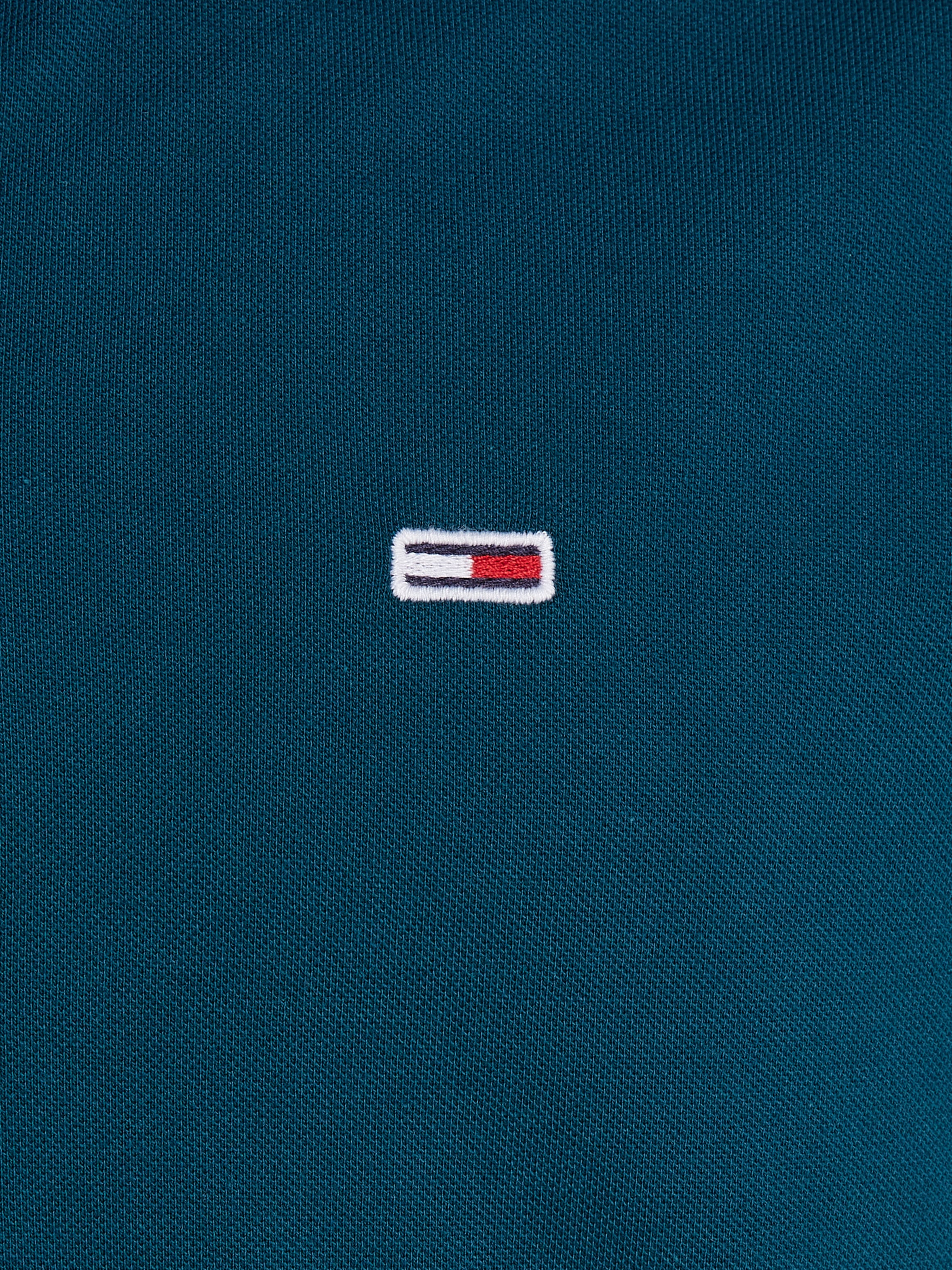 Tommy Jeans Plus Poloshirt »TJM SLIM PLACKET POLO EXT«, Große Größen mit Logostickerei