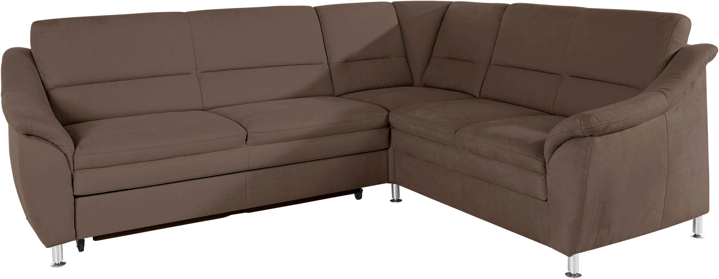 Places of Style Ecksofa »Cardoso L-Form«, Federkern, wahlweise mit Bett, Schubkasten, teilweise Relaxfunktion