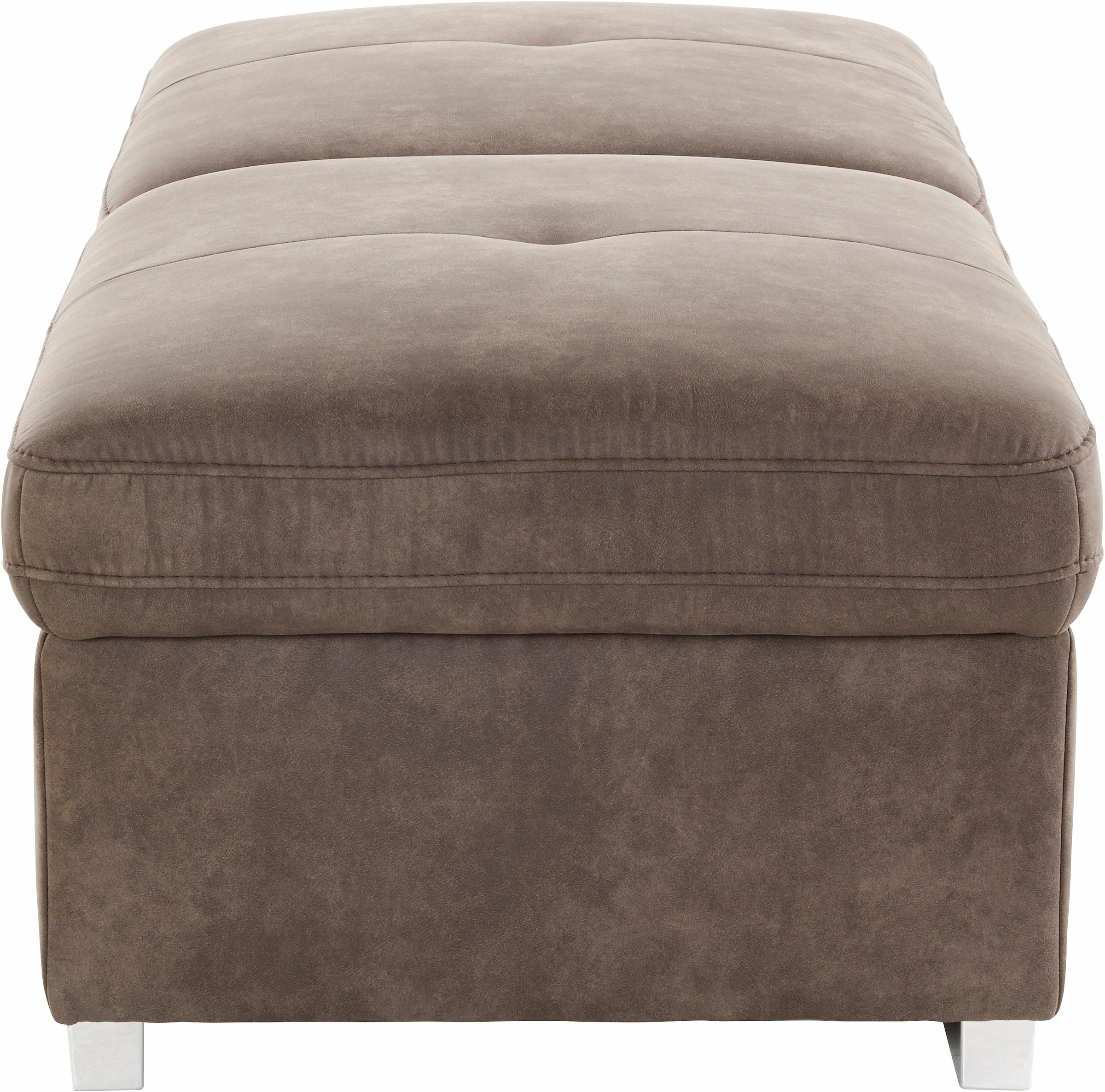 exxpo - sofa fashion Hocker »Spring Bankhocker, guter Sitzkomfort und tolle Verarbeitungsdetails«