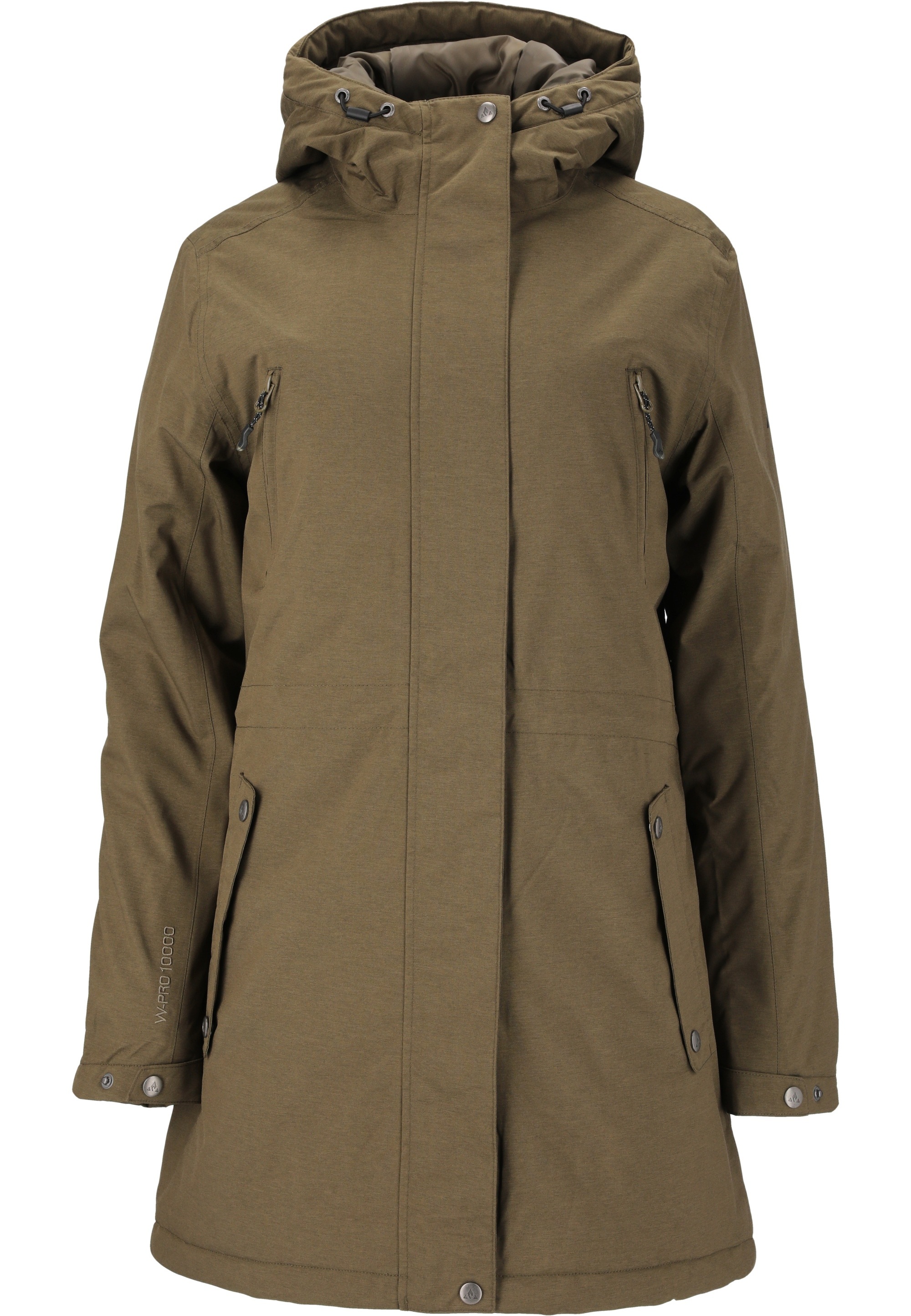 WHISTLER Parka »Basta W Long W-PRO 10000«, mit wasser- und winddichter Membran