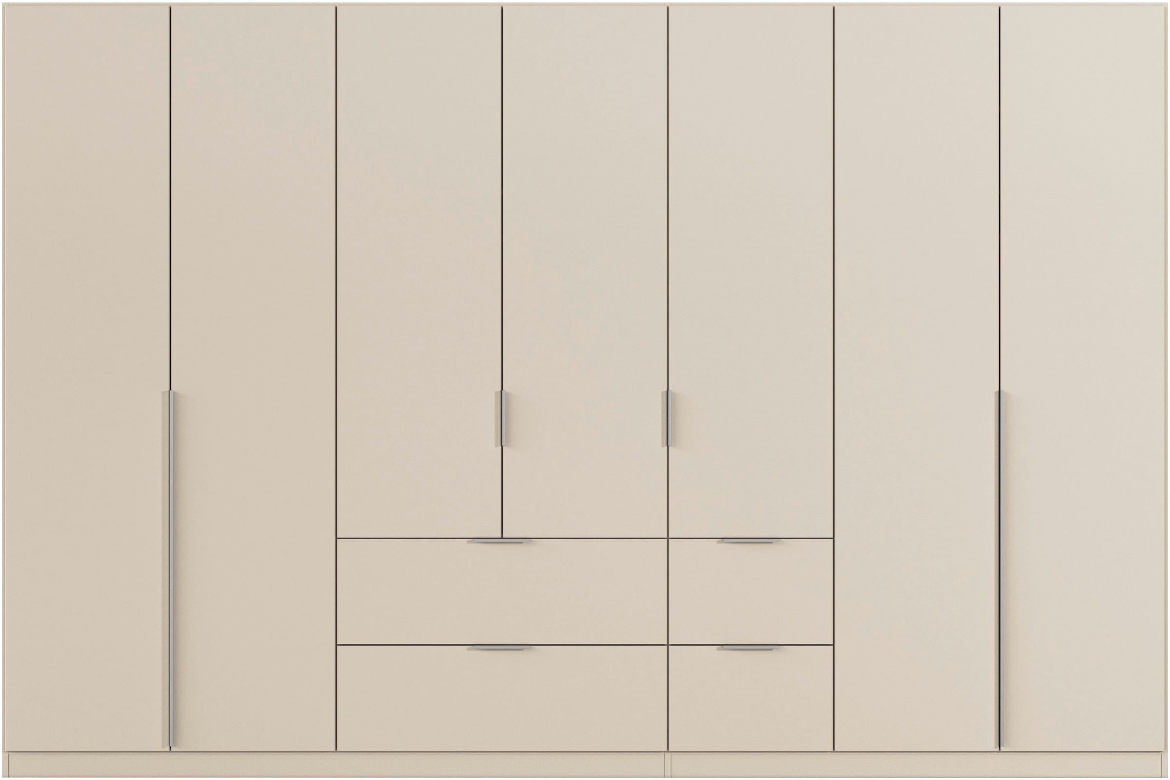 rauch Drehtürenschrank »Kleiderschrank Schrank Garderobe AGORDO mit Dekor- oder Hochglanzfront«, (in zwei Griff-Farben mit Dekor- oder Hochglanzfront), mit Außenschubkästen, in 6 Breiten und 2 Höhen MADE IN GERMANY