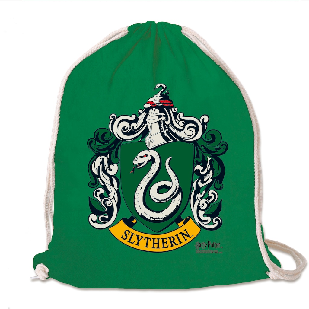 LOGOSHIRT Kulturbeutel »Harry Potter - Slytherin Logo«