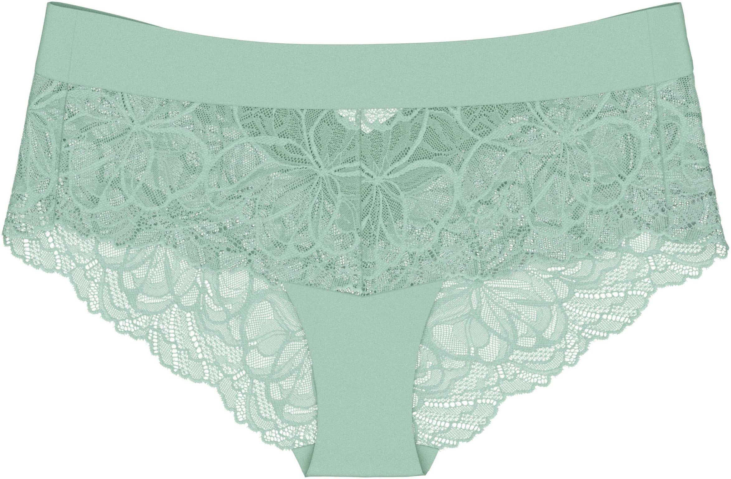 Triumph Panty »Body Make-Up Illusion Lace Shorty«, zarte, florale Stretch-Spitze, glatter elastischer Bund