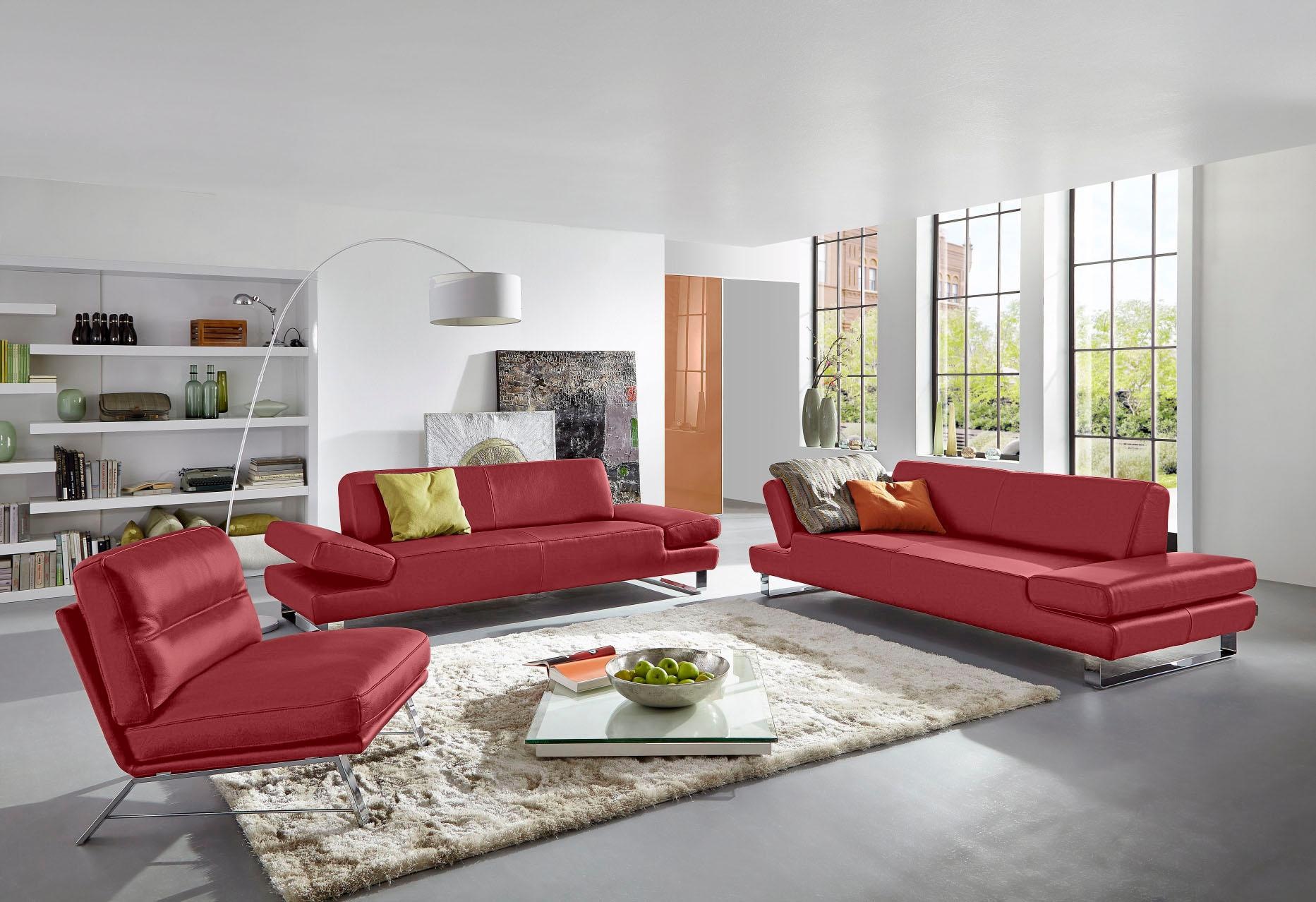 W.SCHILLIG 2-Sitzer »taboo Designsofa mit hohem Sitzkomfort«, mit Normaltiefe, inklusive Armlehnenverstellung