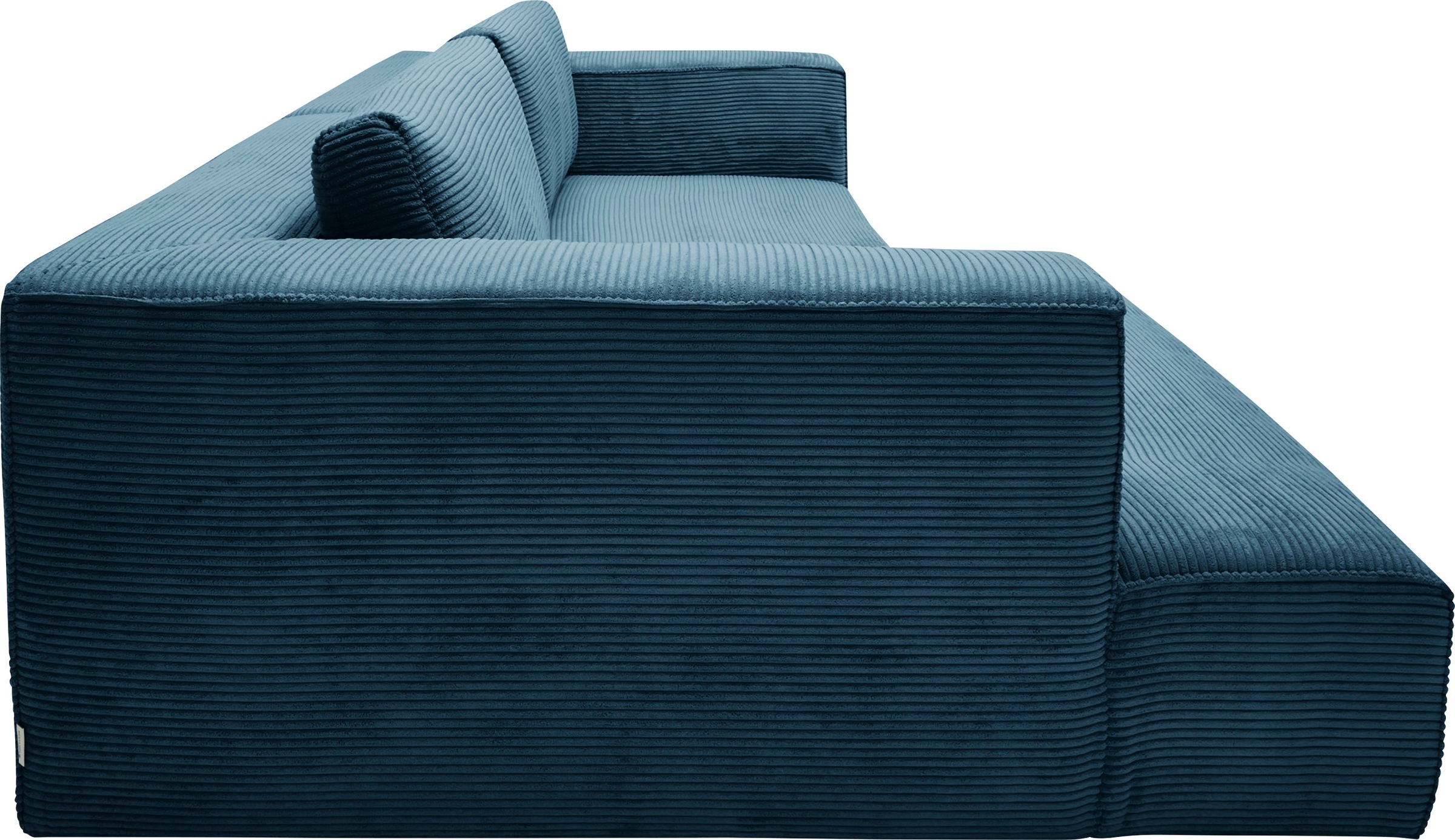 TOM TAILOR HOME Ecksofa »Big Cube Style«, (2 St.), mit cleanen Stegkissen, extra große Sitztiefe, Breite 240cm