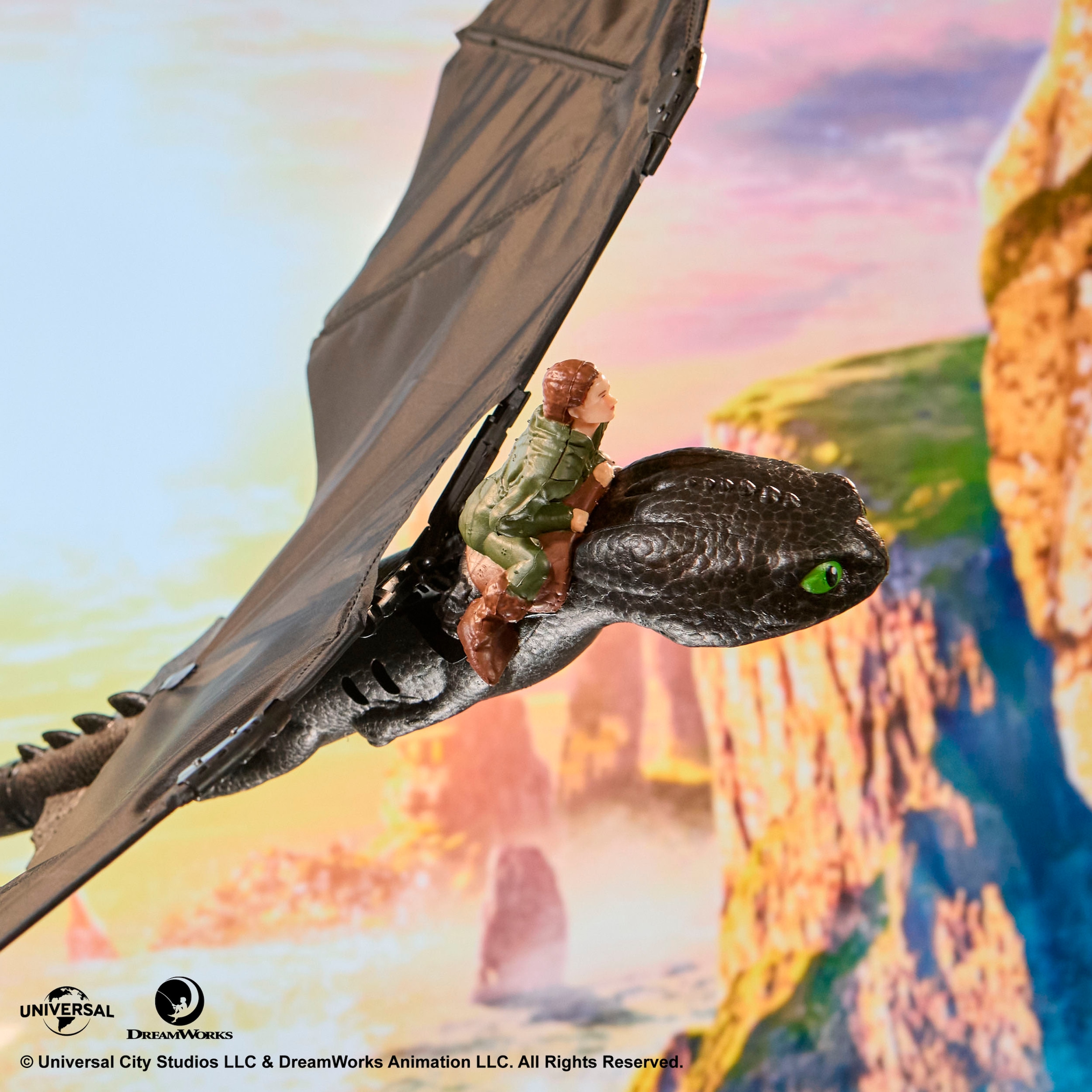 Spin Master RC-Figur »Dragons Movie - Fliegender Drache Ohnezahn« mit Fernbedienung