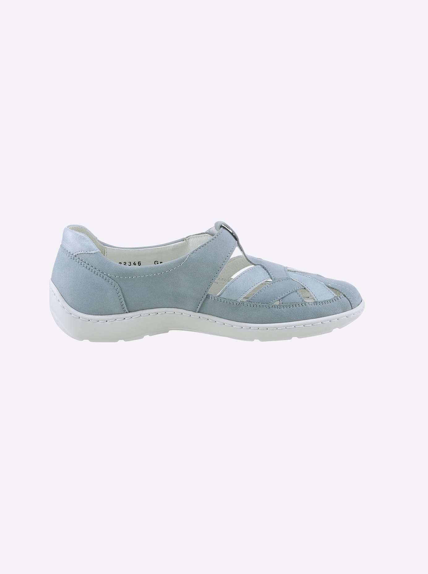 Waldläufer Basic Velcro Shoe Blue 7.5 2