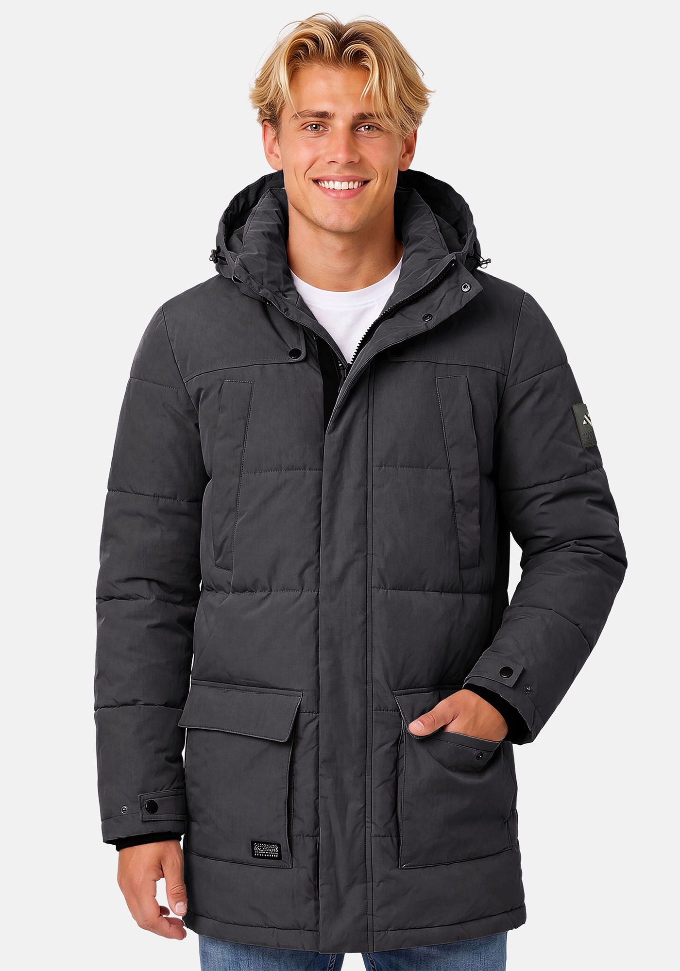 Alessandro Salvarini Winterjacke »ASArtiika« innen mit warmem Teddyfell