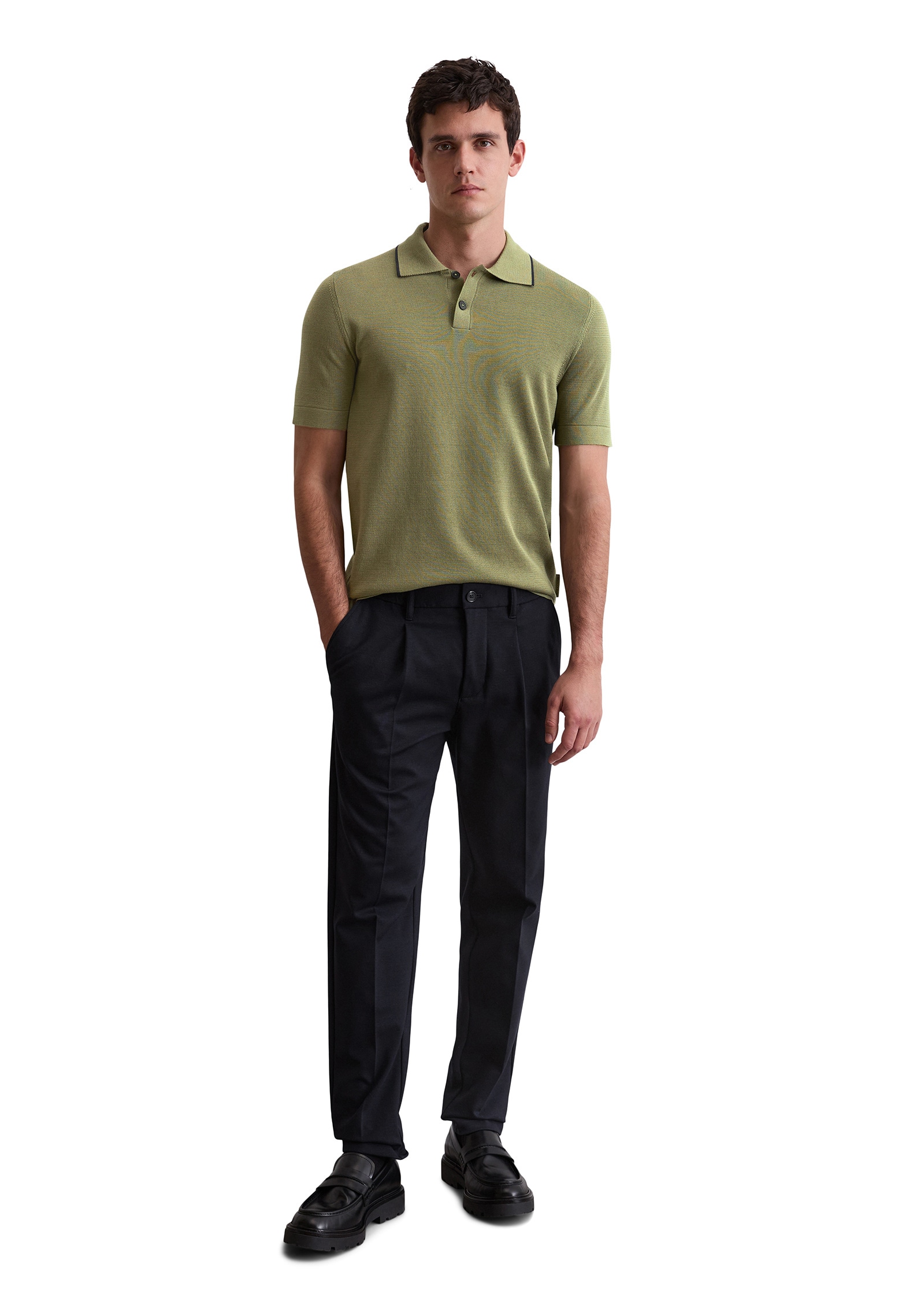 Marc O'Polo Chinohose »aus Interlock-Viskose-Mix«