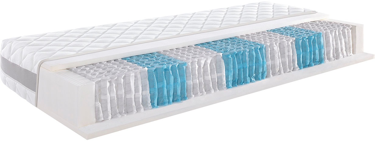 RIBECO Taschenfederkernmatratze »RIBECO 1000« 25 cm hoch 1.000 Federn 1 Stk. tlg.