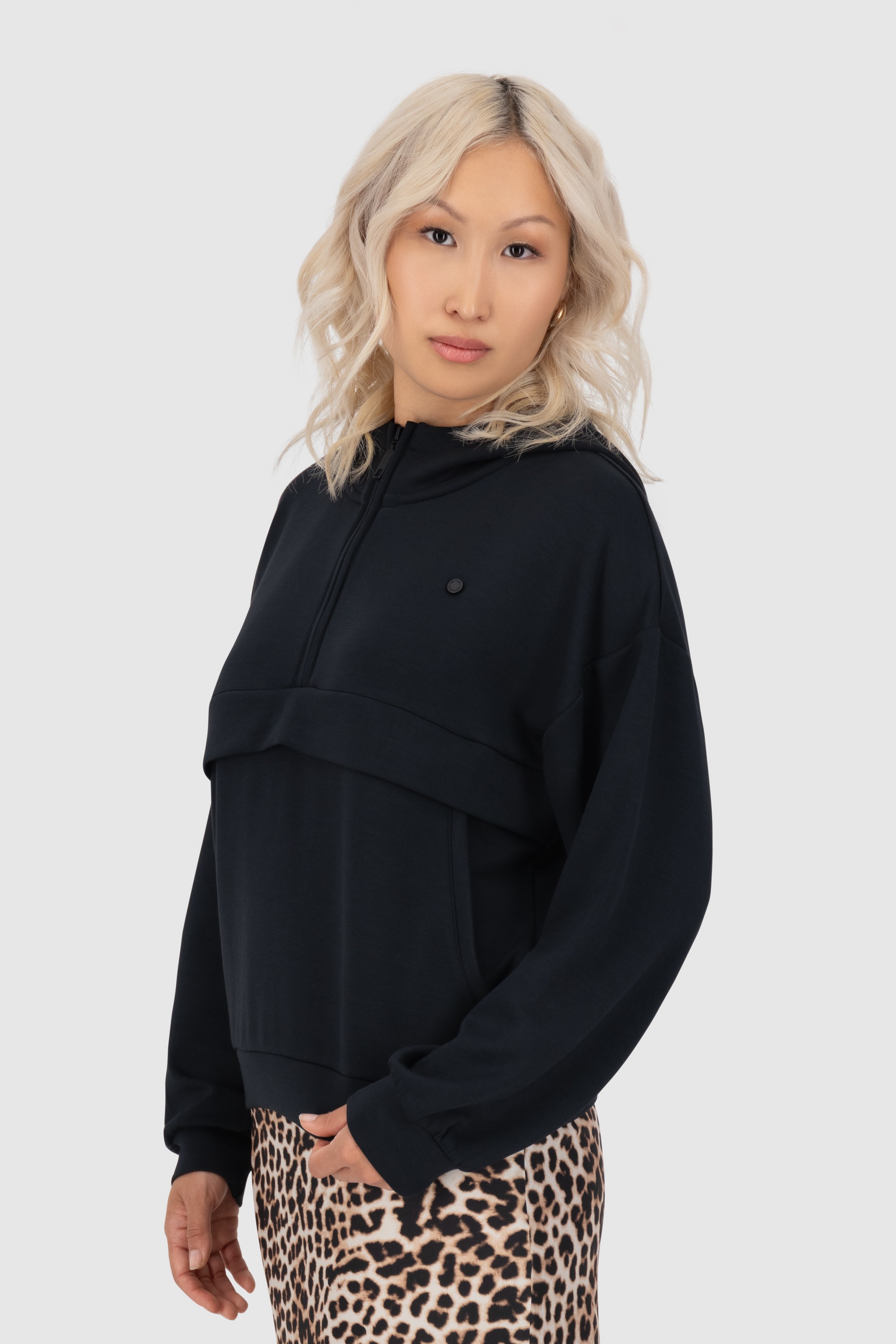 Alife & Kickin Kapuzensweatshirt »Damen MajviAK T«, Oversize Hoodie Kapuzenpullover, Supersofter Pullover mit Kapuze