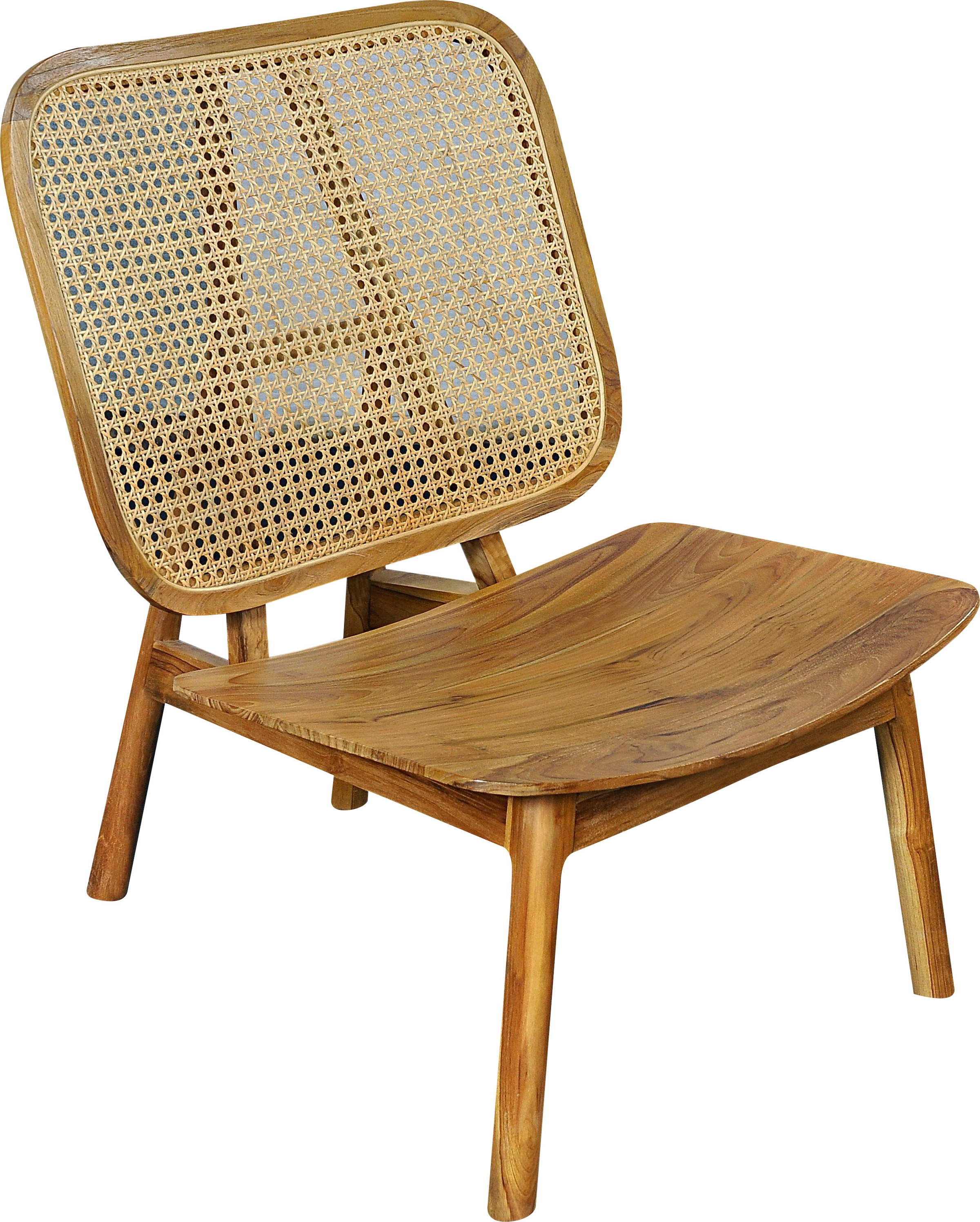 SIT Rattanstuhl, mit Geflecht, moderner BAUR Wiener geeignet Lounge Räume chair alle | für