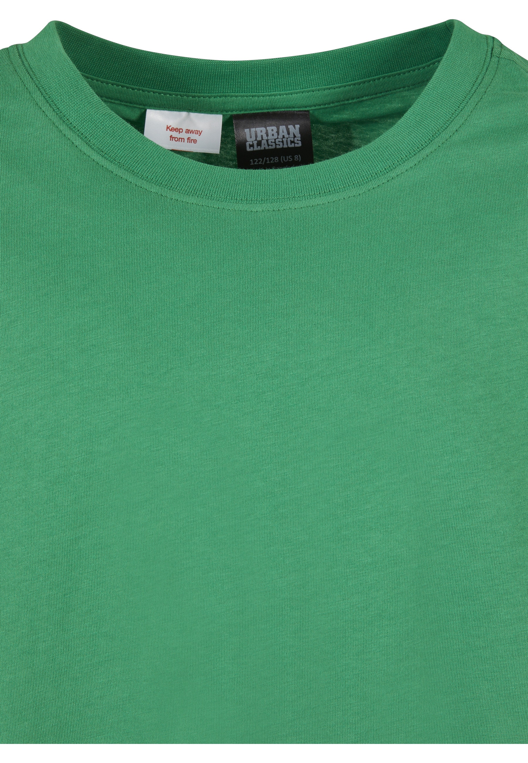 URBAN CLASSICS T-Shirt »Urban Classics Damen Girls Short Kimono Tee« 1 Stk.