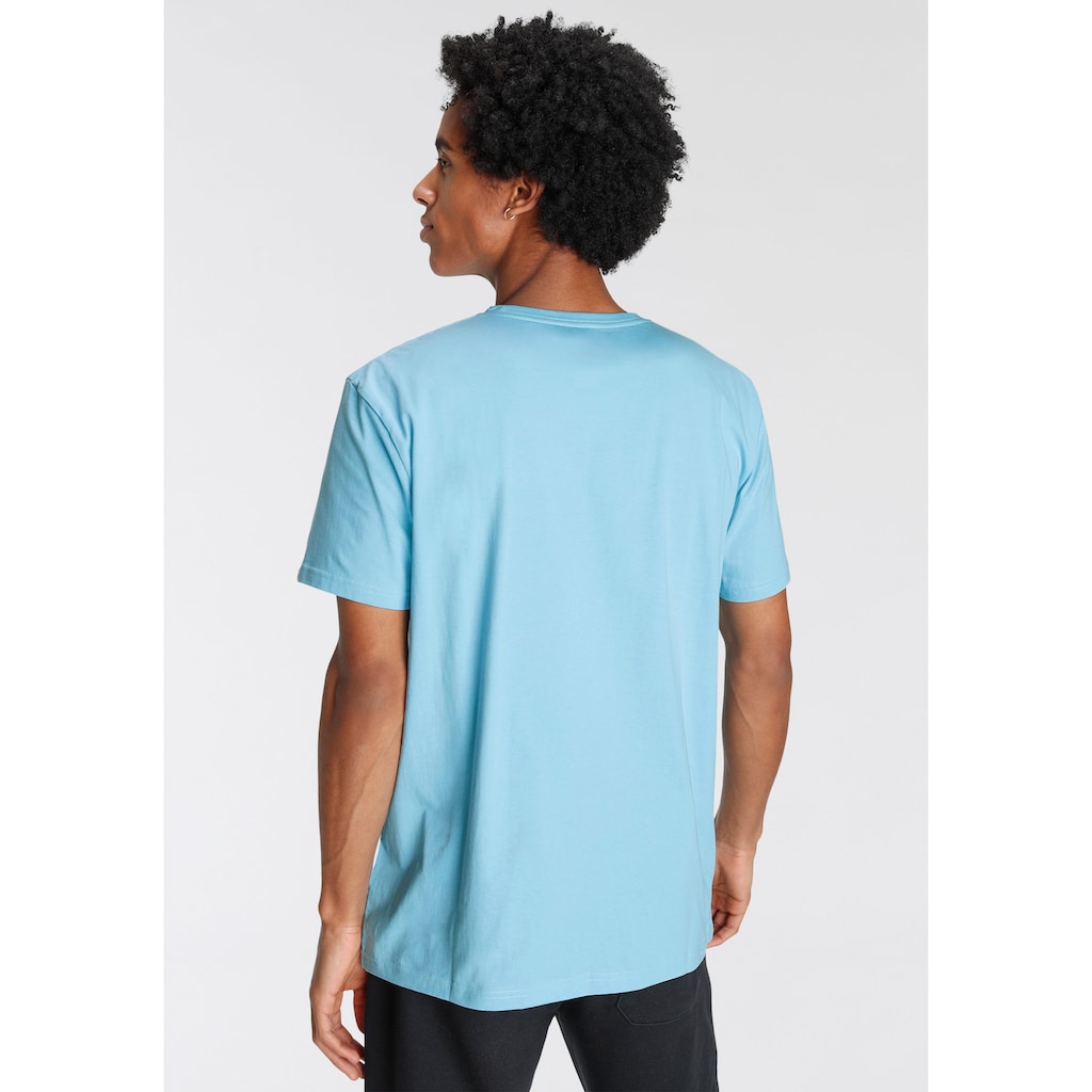 Quiksilver T-Shirt »Herren Doppelpack mit Logodruck«, (Packung, 2 tlg.)