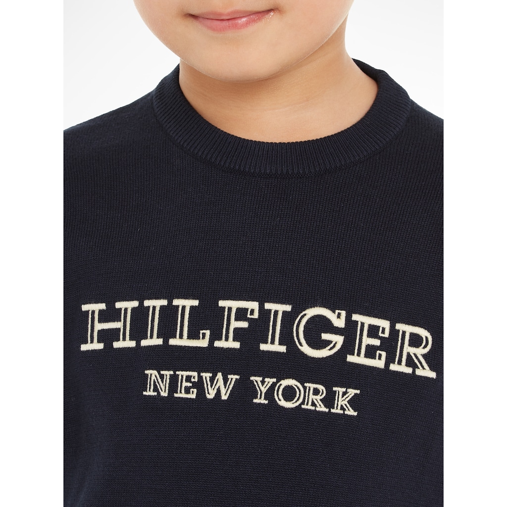 Tommy Hilfiger Strickpullover »MONOTYPE SWEATER«
