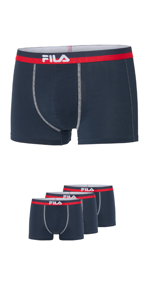 Fila Boxershorts, elastischer Logobund, Kontrastnähte günstig online kaufen