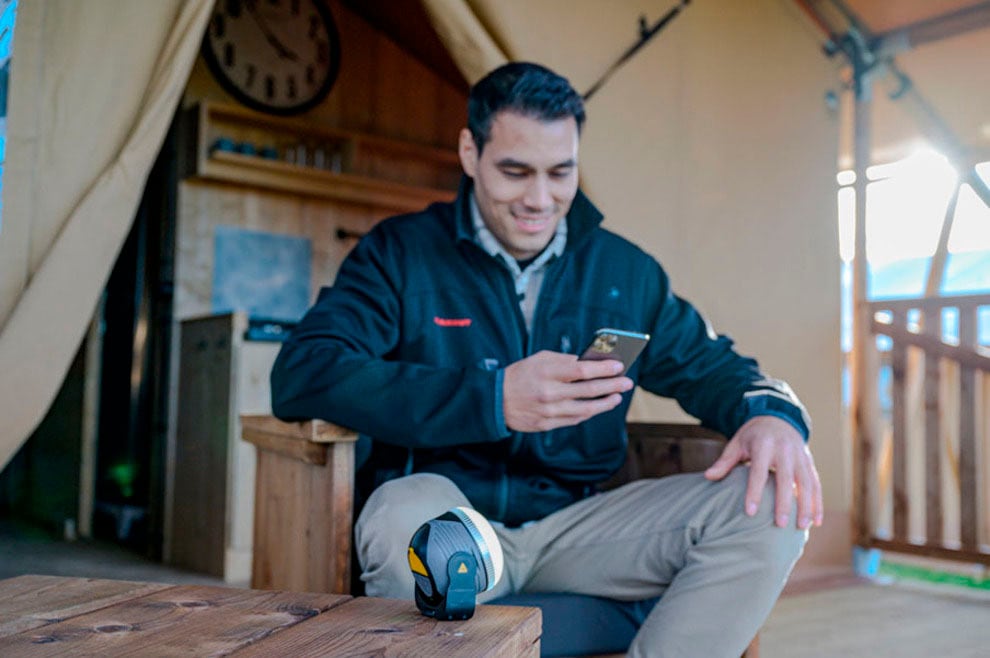 Brennenstuhl LED Gartenleuchte »OLI 310 AB«, mit Bluetooth Lautsprecher und USB-Powerbank