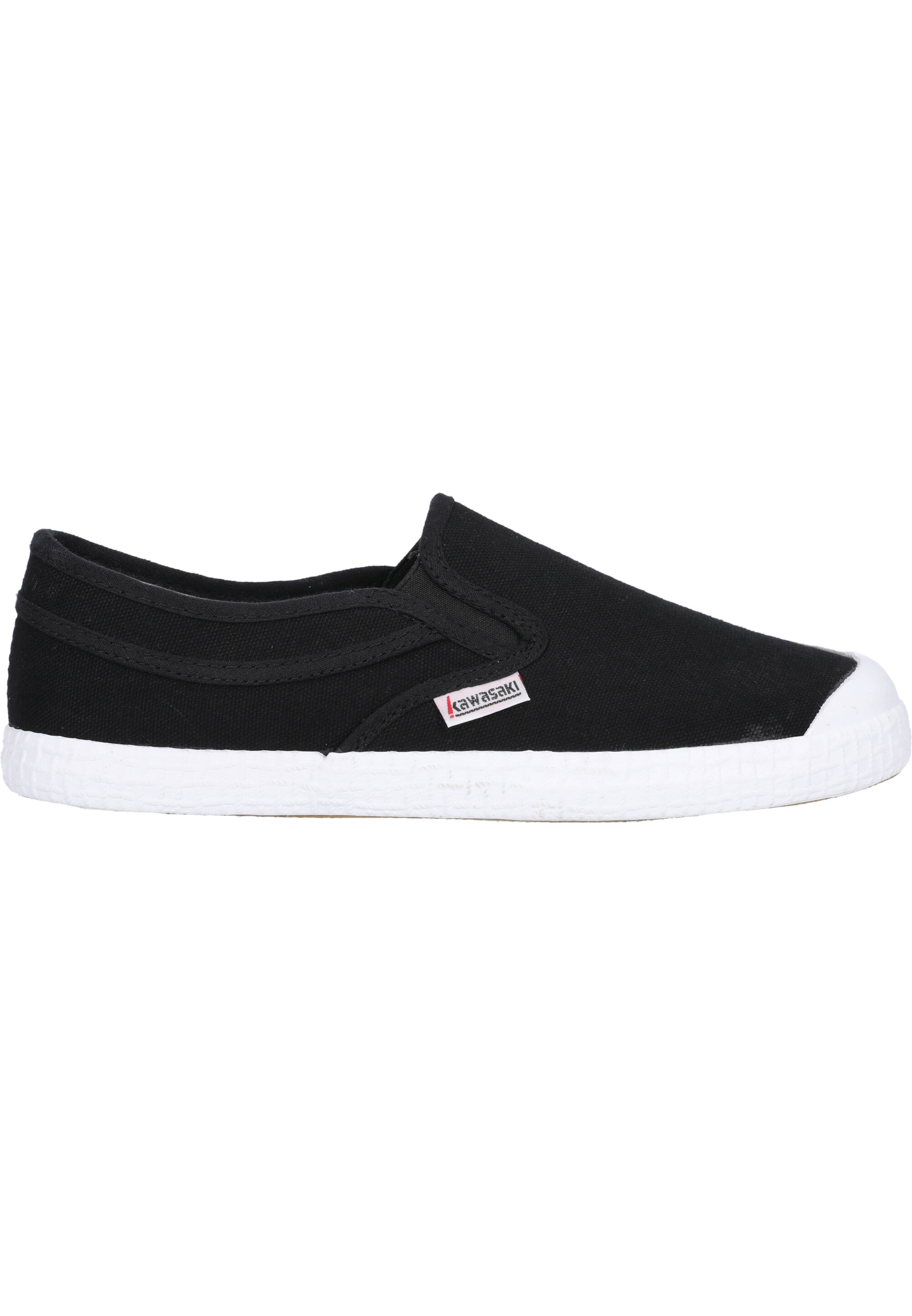 Kawasaki Sneaker »Slip On«, met elastische inzetstukken