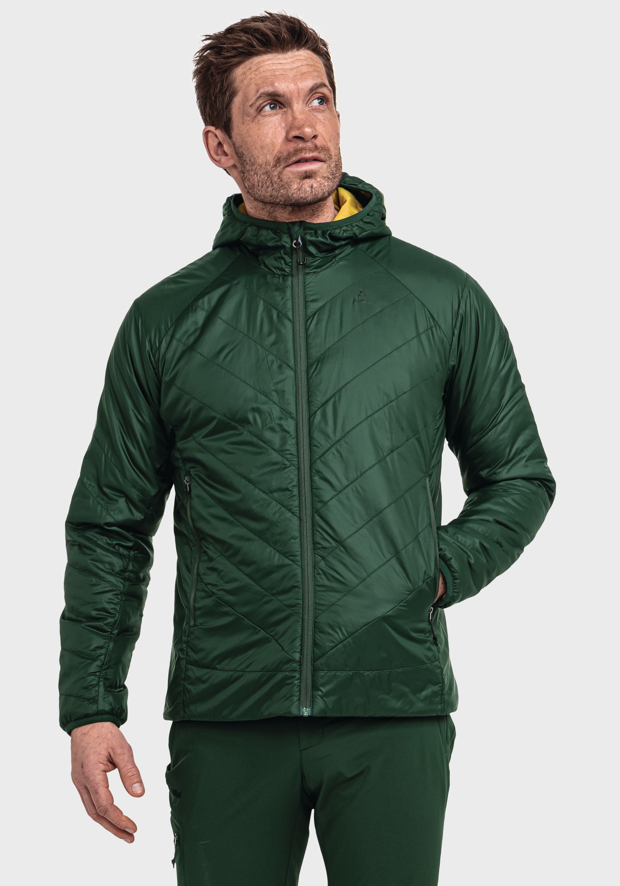 Schöffel Funktionsjacke »Hiking Ins Jacket Style Cascata MNS« mit Kapuze