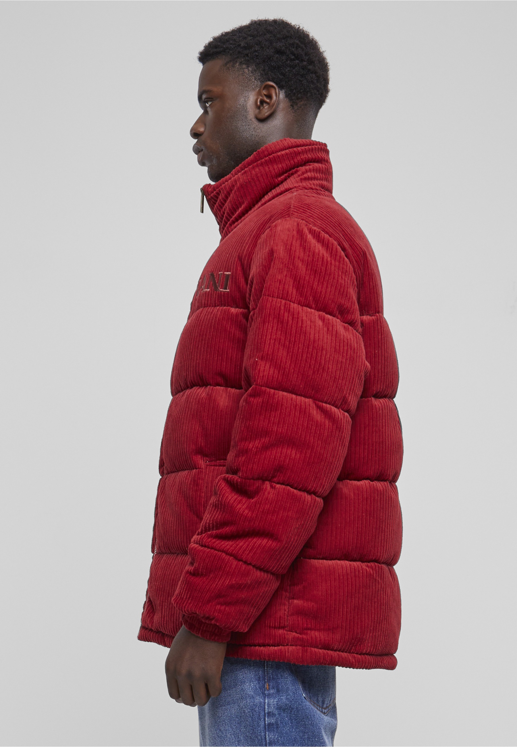 Karl Kani Winterjacke »Karl Kani Unisex KM233-038-1 KK Retro Corduroy Puffer Jacket« 1 Stk. tlg. ohne Kapuze