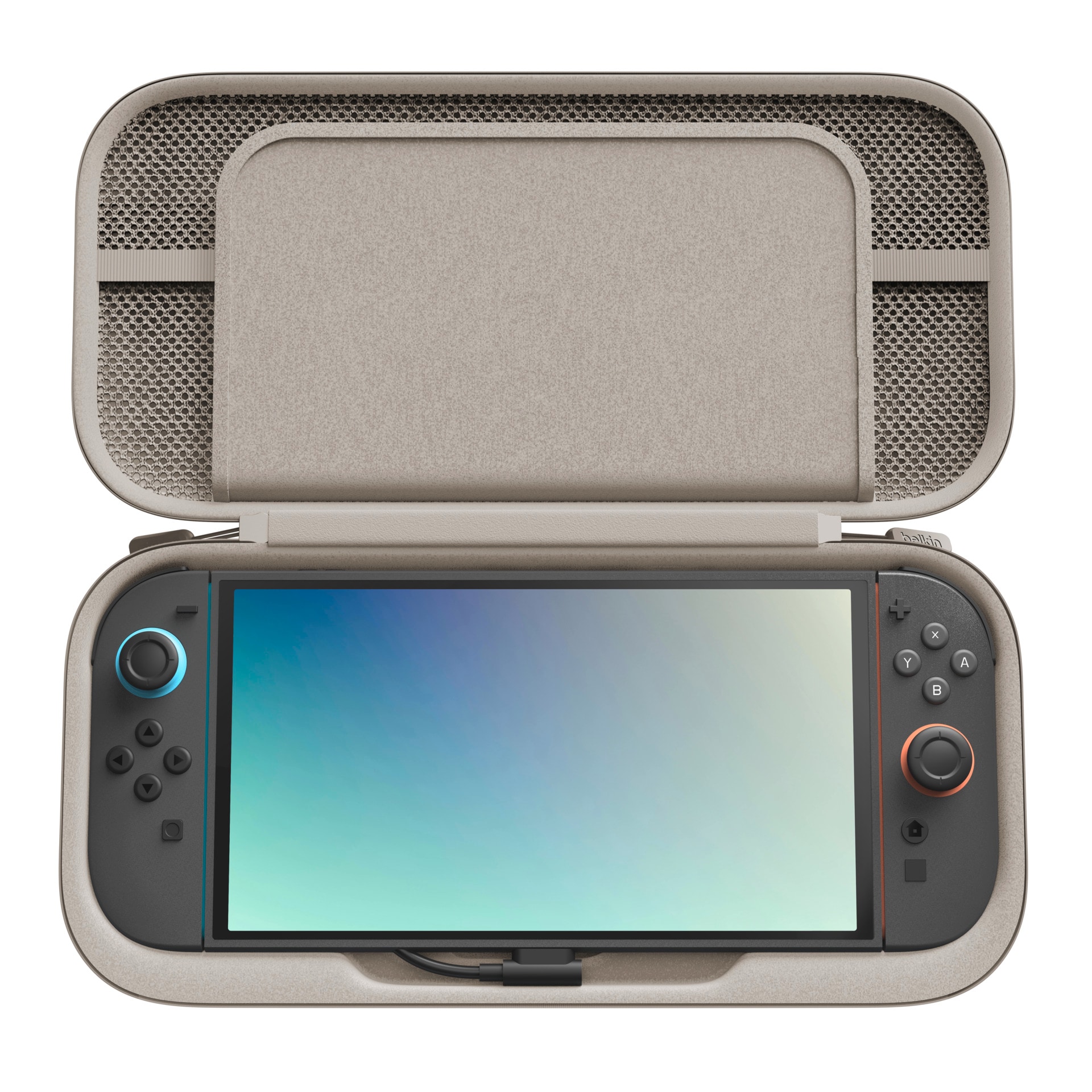 Belkin Powerbank »Gaming Tasche mit Powerbank« Belkin Charging Case Powerbank für Nintendo Switch 2, sand