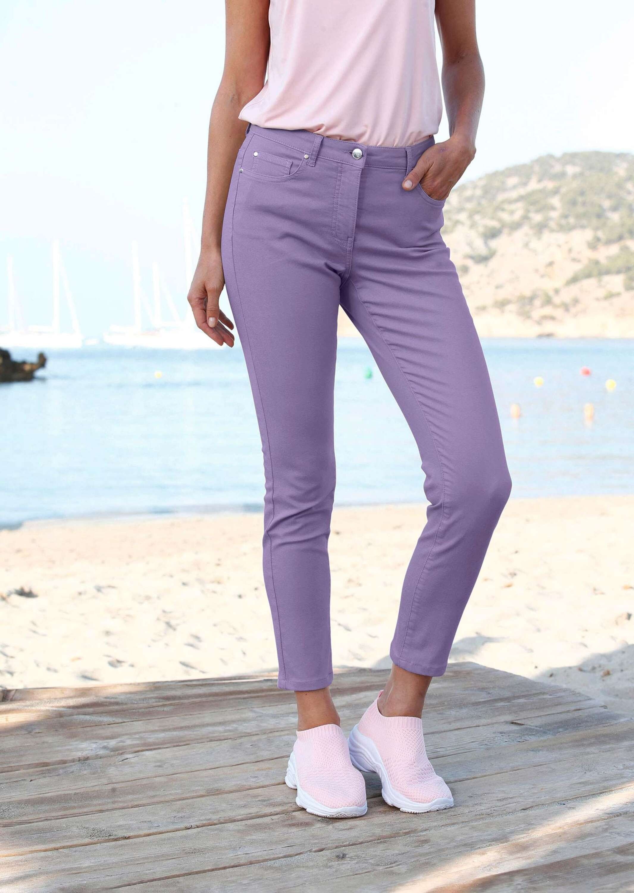 GOLDNER 7/8-Hose »Schmale Stretchhose BELLA«  Ohne