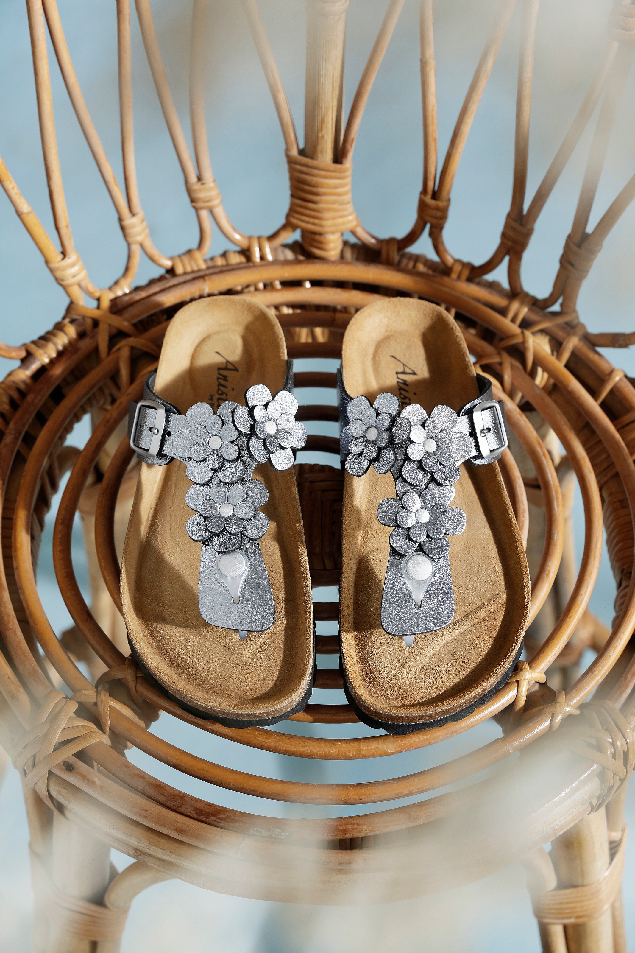 Aniston SHOES Zehentrenner Sommerschuh, Strandschuh, Hausschuh - NEUE KOLLE günstig online kaufen