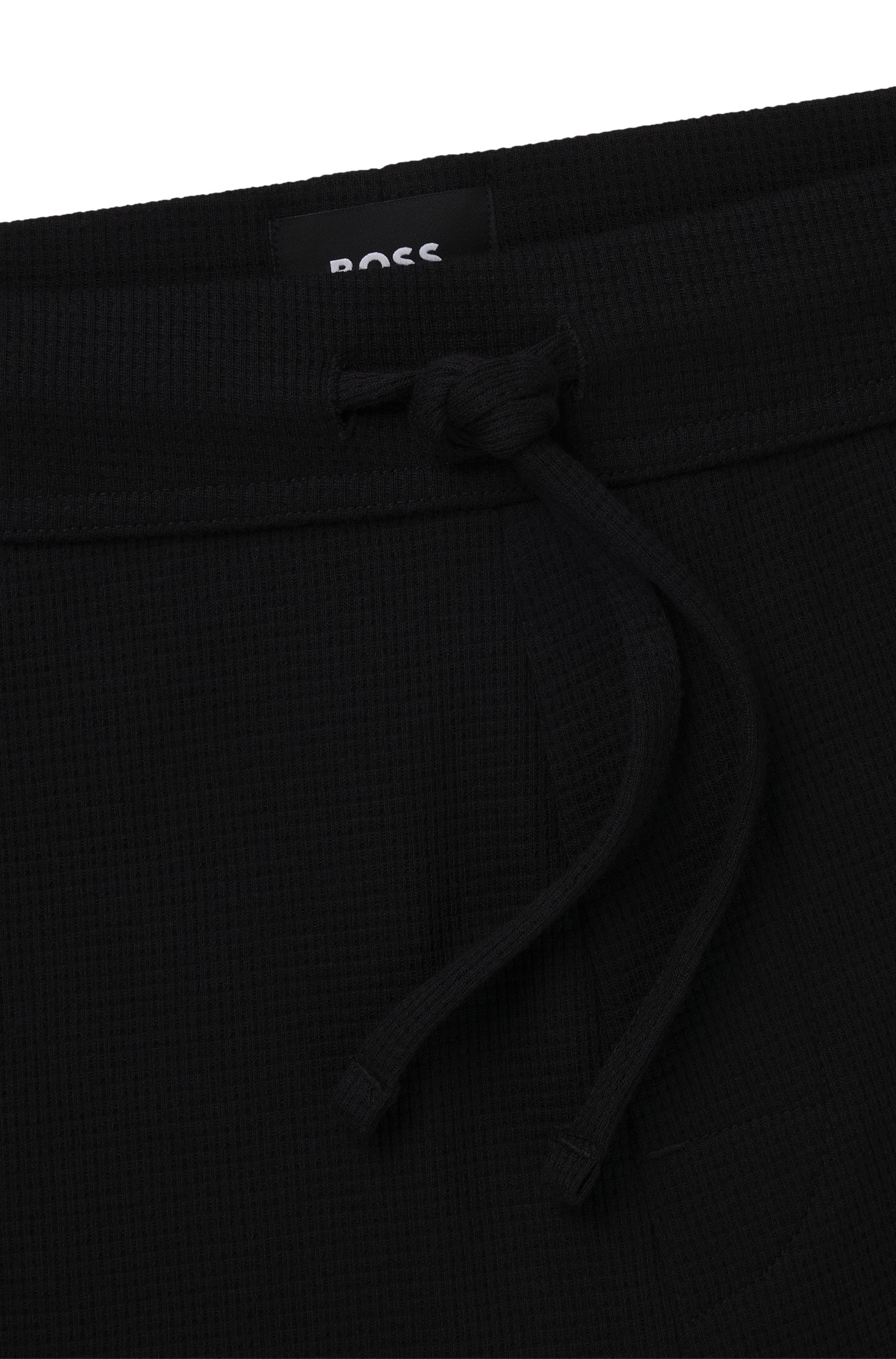 BOSS Pyjamahose »Waffle Pants Cuf«