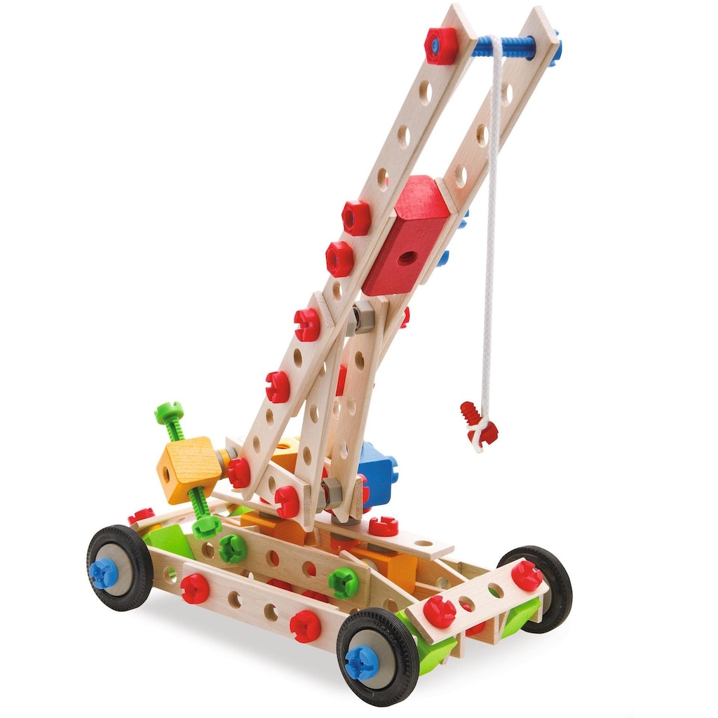 Eichhorn Konstruktionsspielsteine »Constructor Kran«, (170 St.)