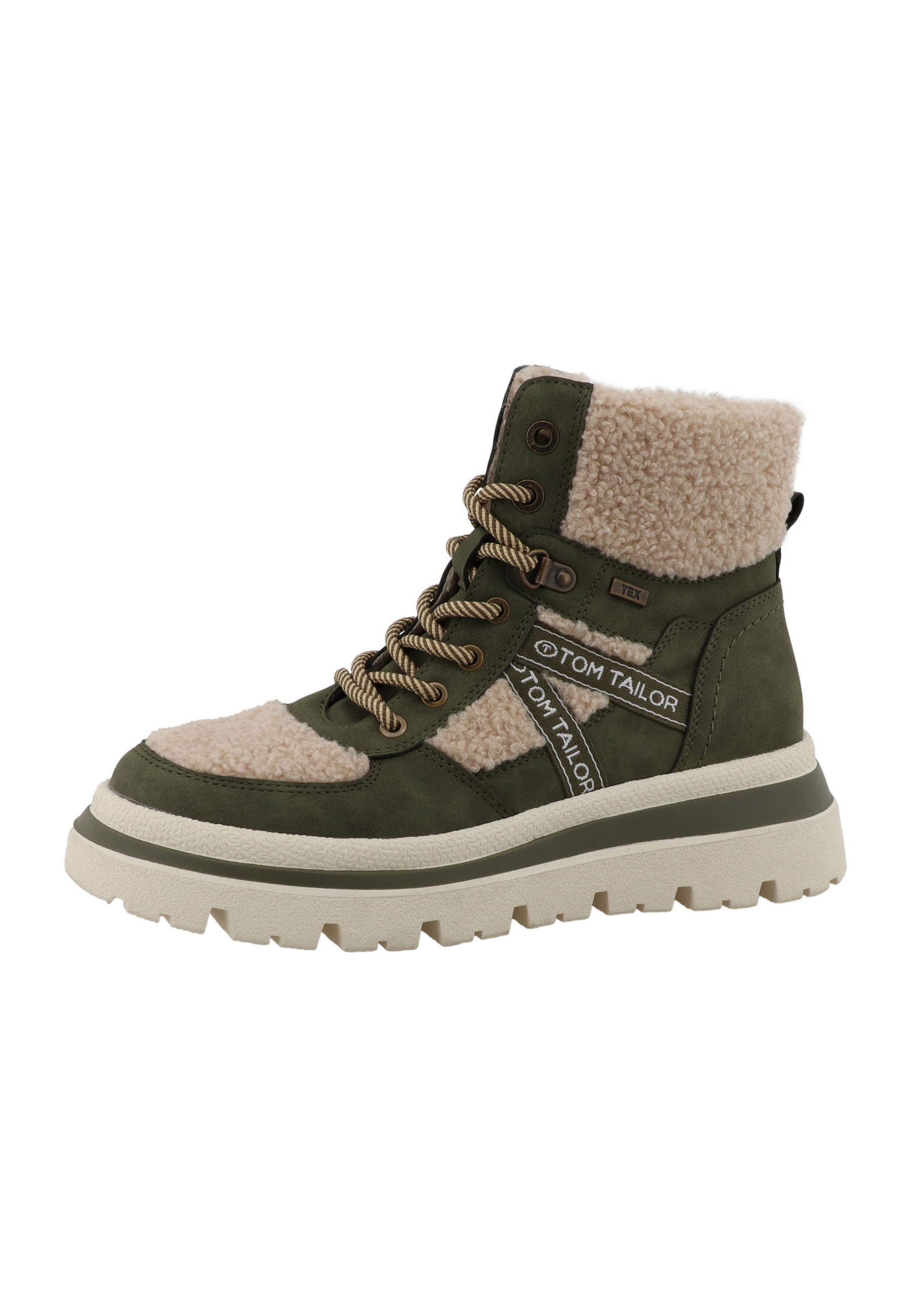 Stiefel TOM TAILOR "Tom Tailor Winter Boots", Damen, Gr. 38, khaki, Schuhe Stiefel 2