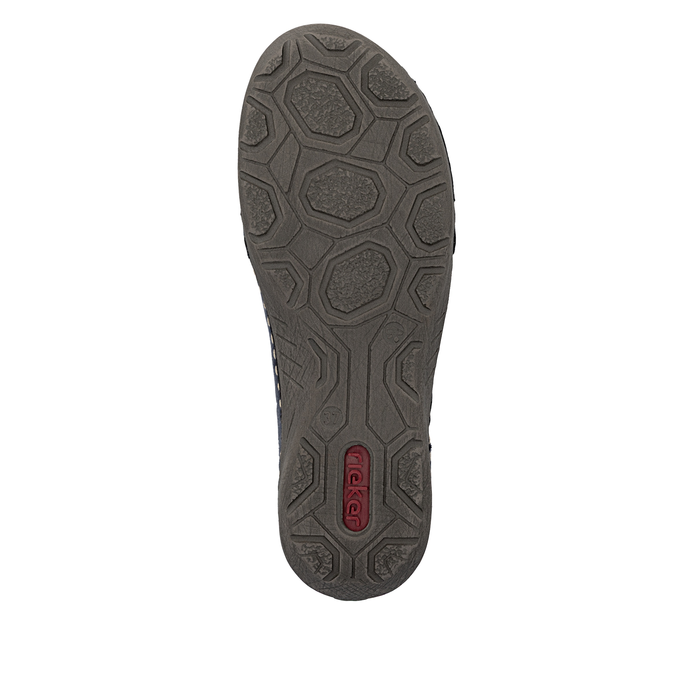 Rieker Stiefelette  Schlupfboots, Slipper mit bunten Applikationen seitlich