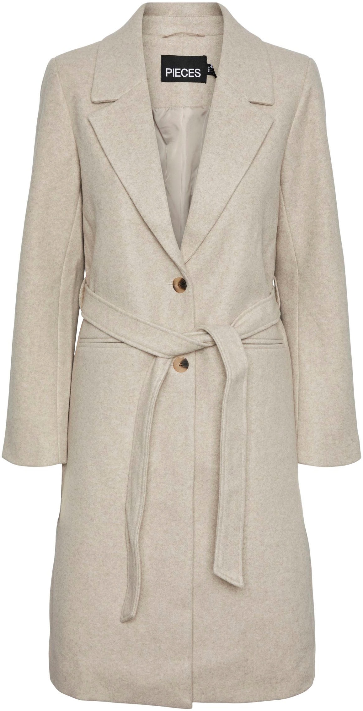 pieces Kurzmantel »PCNASHA LS | bestellen NOOS« COAT BAUR