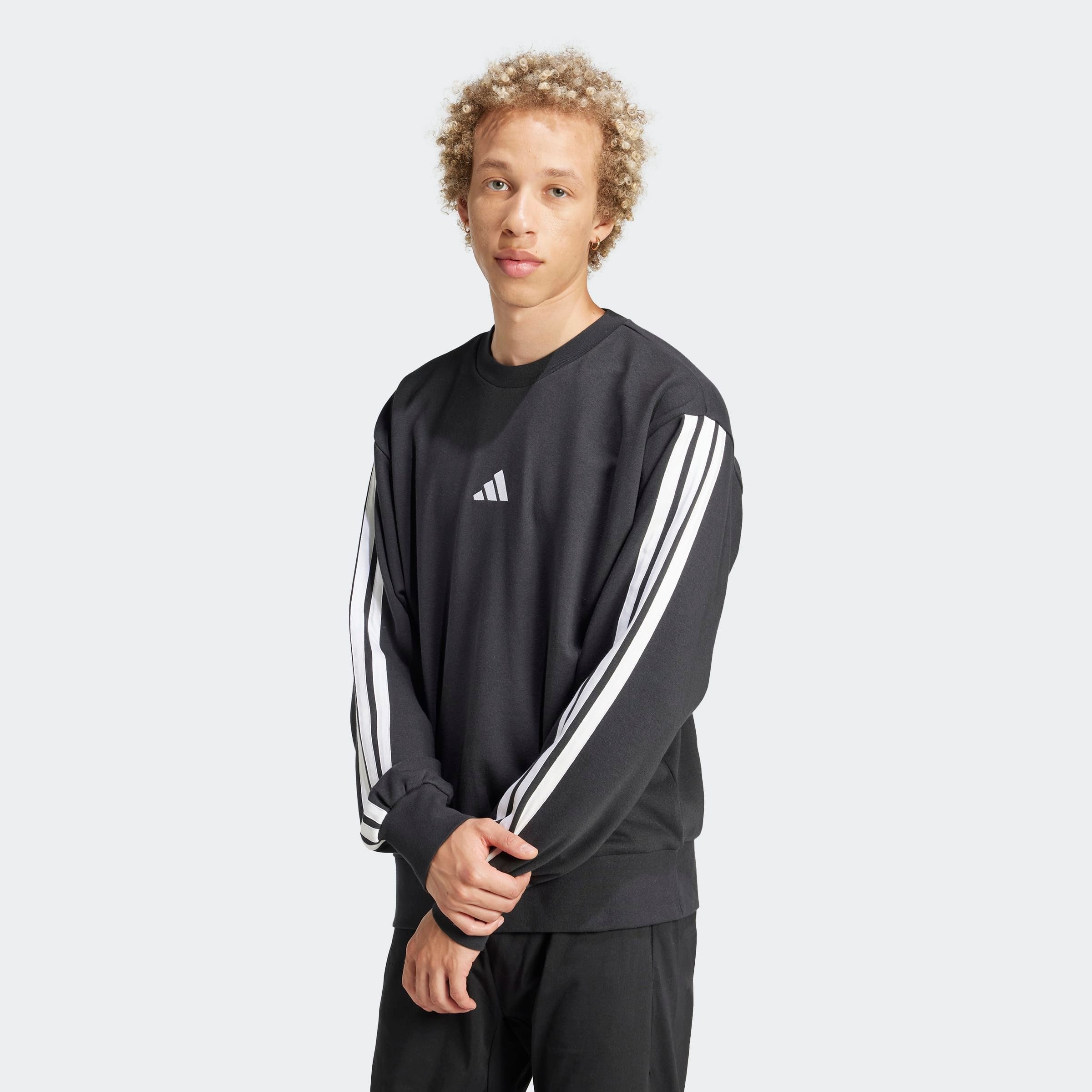 adidas Sportswear Sweatshirt "ESSENTIALS 3-STREIFEN FRENCH TERRY" günstig online kaufen