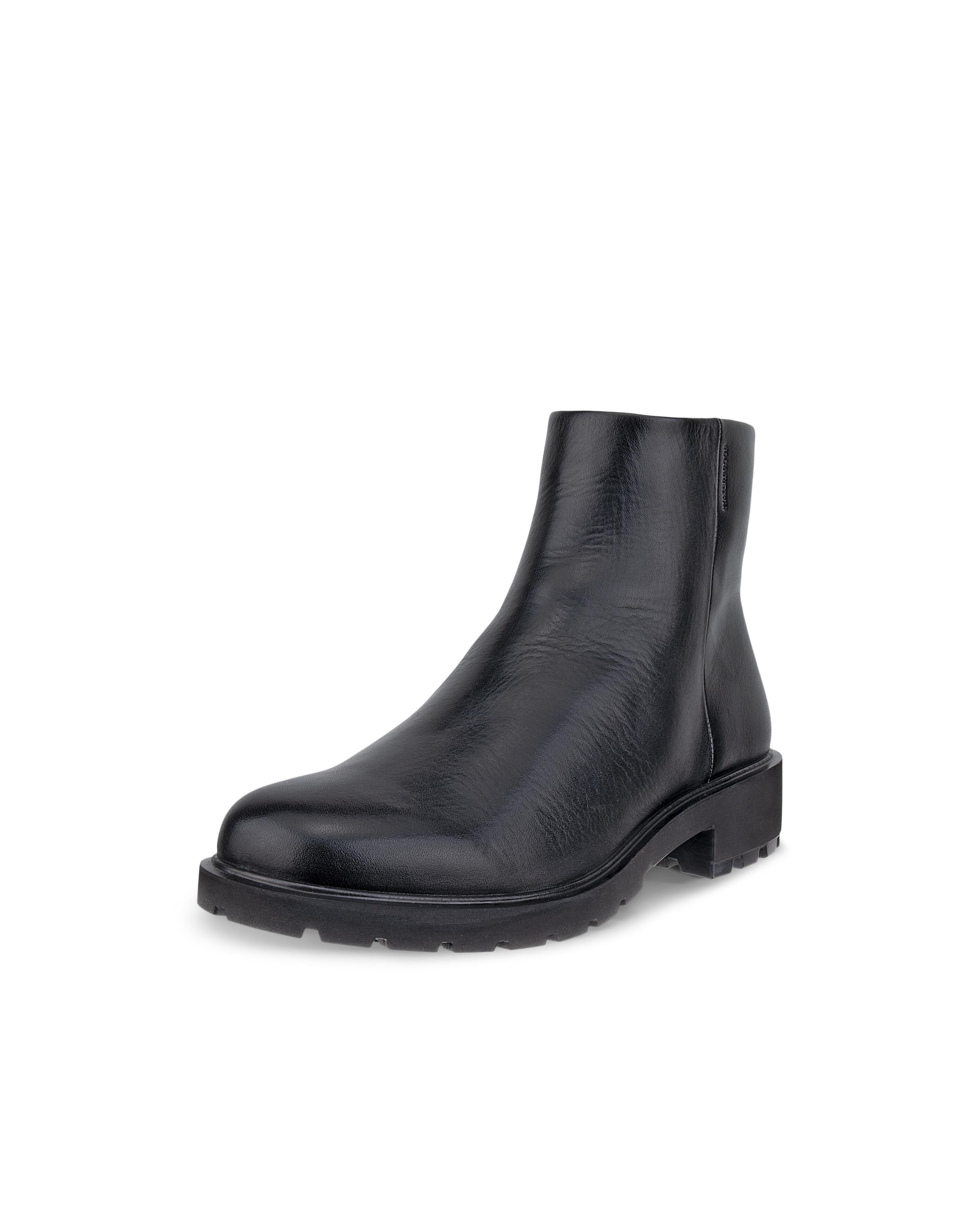 Ecco Stiefelette "ECCO METROPOLE VIENNA" Stiefelette, Boots in cleaner Optik, waterproof-Ausstattung