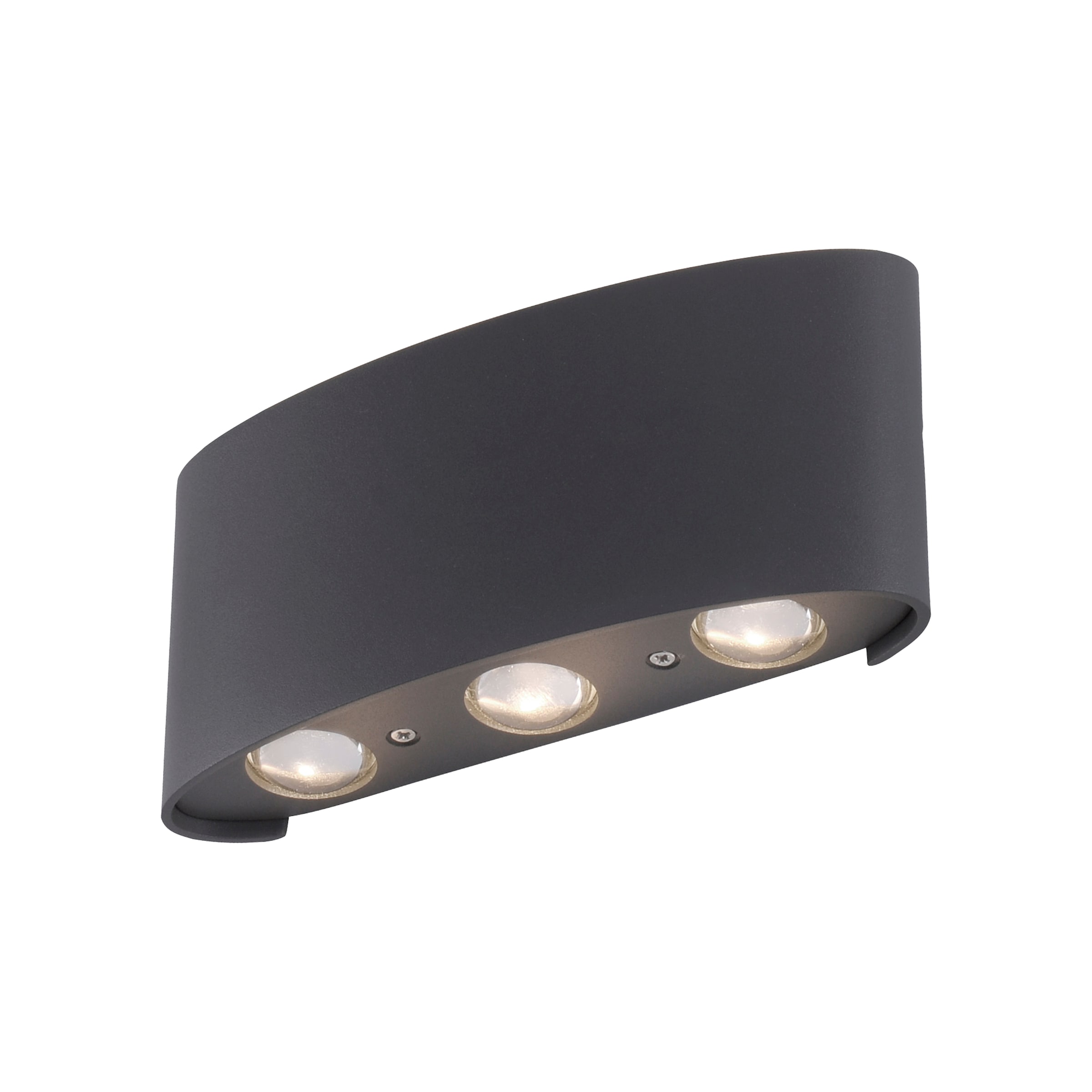 Paul Neuhaus Außen-Wandleuchte "CARLO" LED-Board 1 Stk. Warmweiß Schutzart IP 54, Für Außen- und Innenbereich
