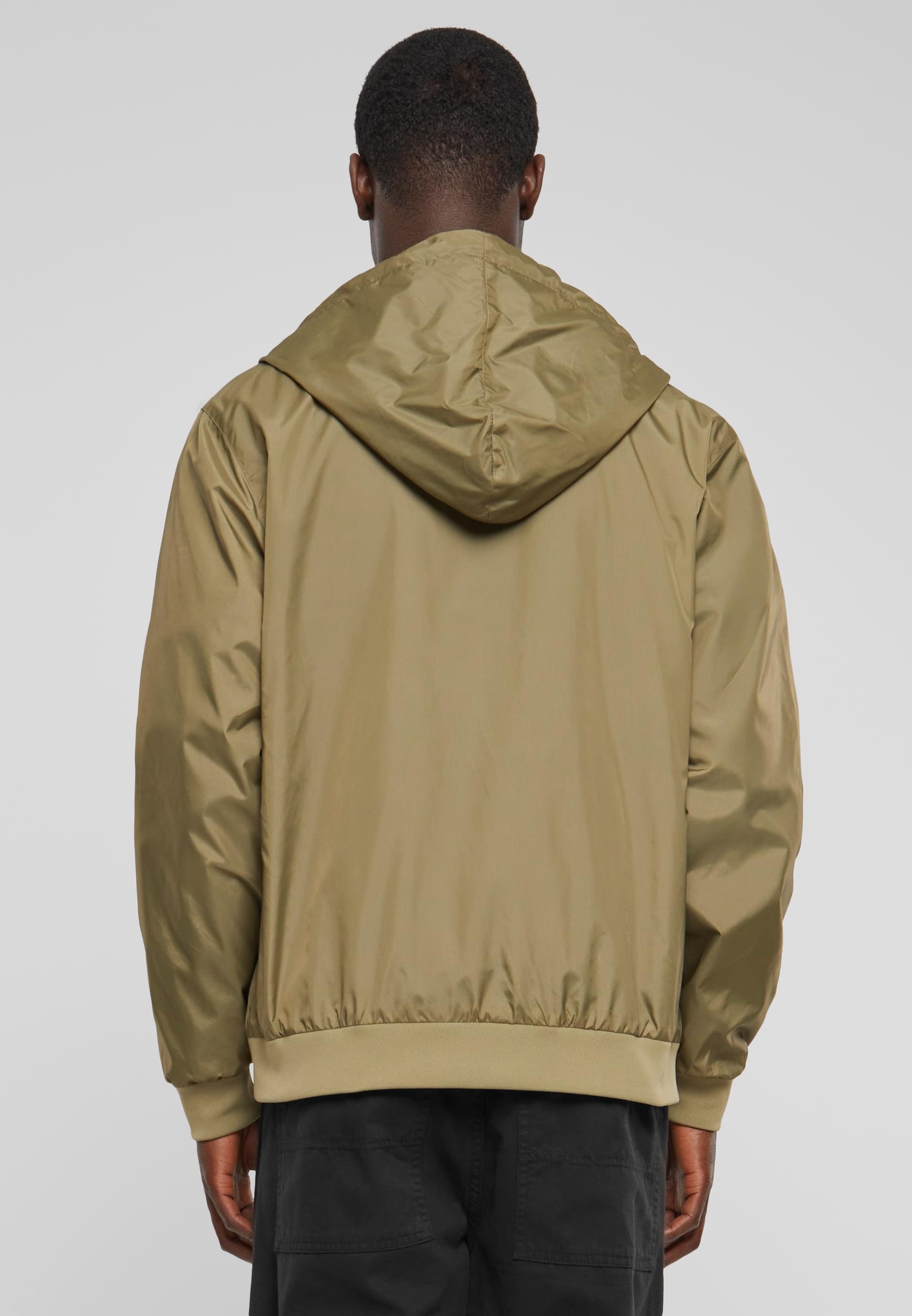 URBAN CLASSICS Windbreaker »Urban Classics Herren Contrast Windrunner«, (1 St.), mit Kapuze