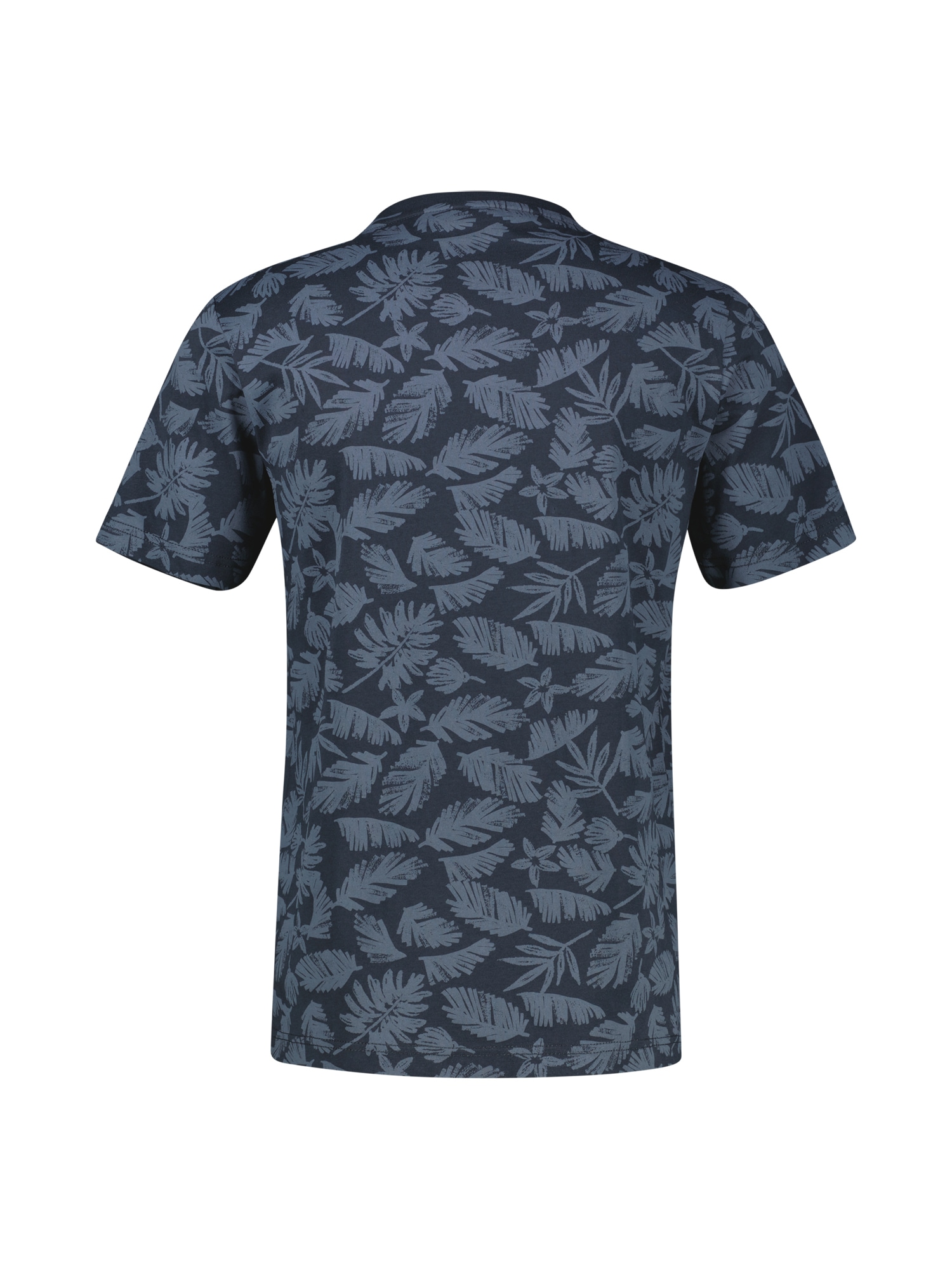 LERROS T-Shirt »T-Shirt mit Rundkragen aus reiner Baumwolle mit Flower-Print«